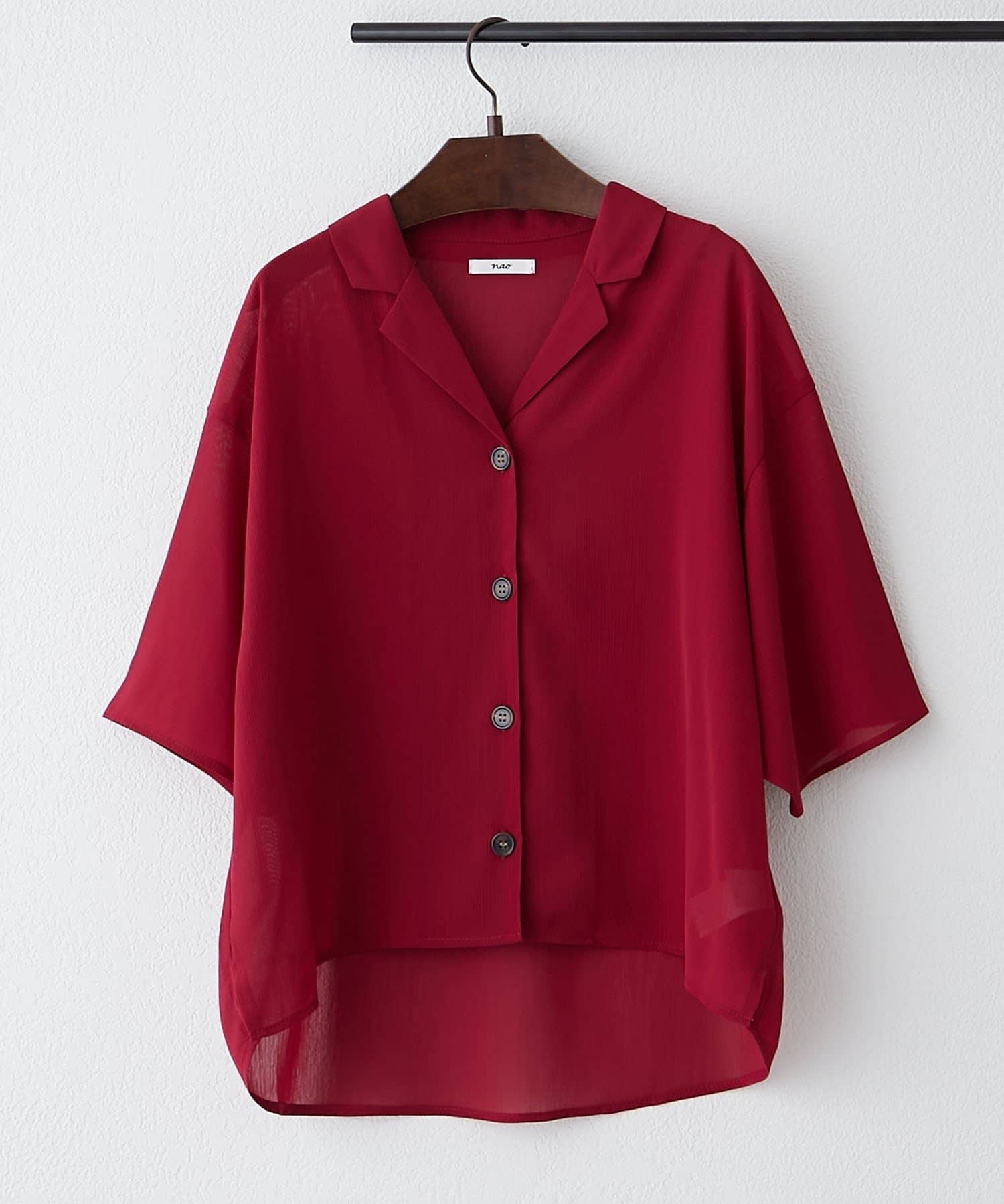 NICE CLAUP / OLIVE des OLIVE OUTLET(ナイスクラップ  / オリーブ デ オリーブ アウトレット) 【RMAF】【NAO】開襟BIGシャツ