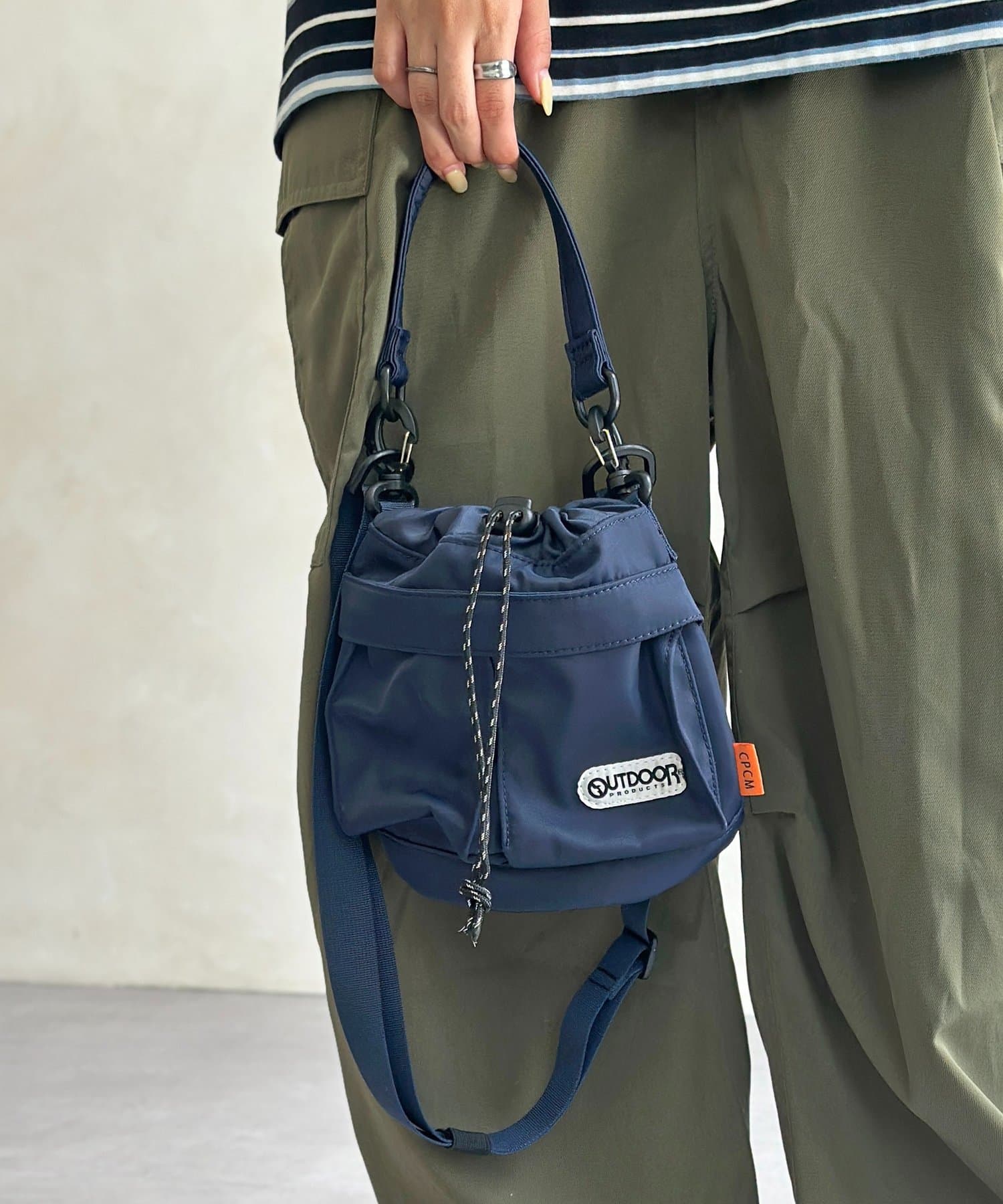 CPCM(シーピーシーエム) 【OUTDOOR PRODUCTS】巾着ミニショルダー