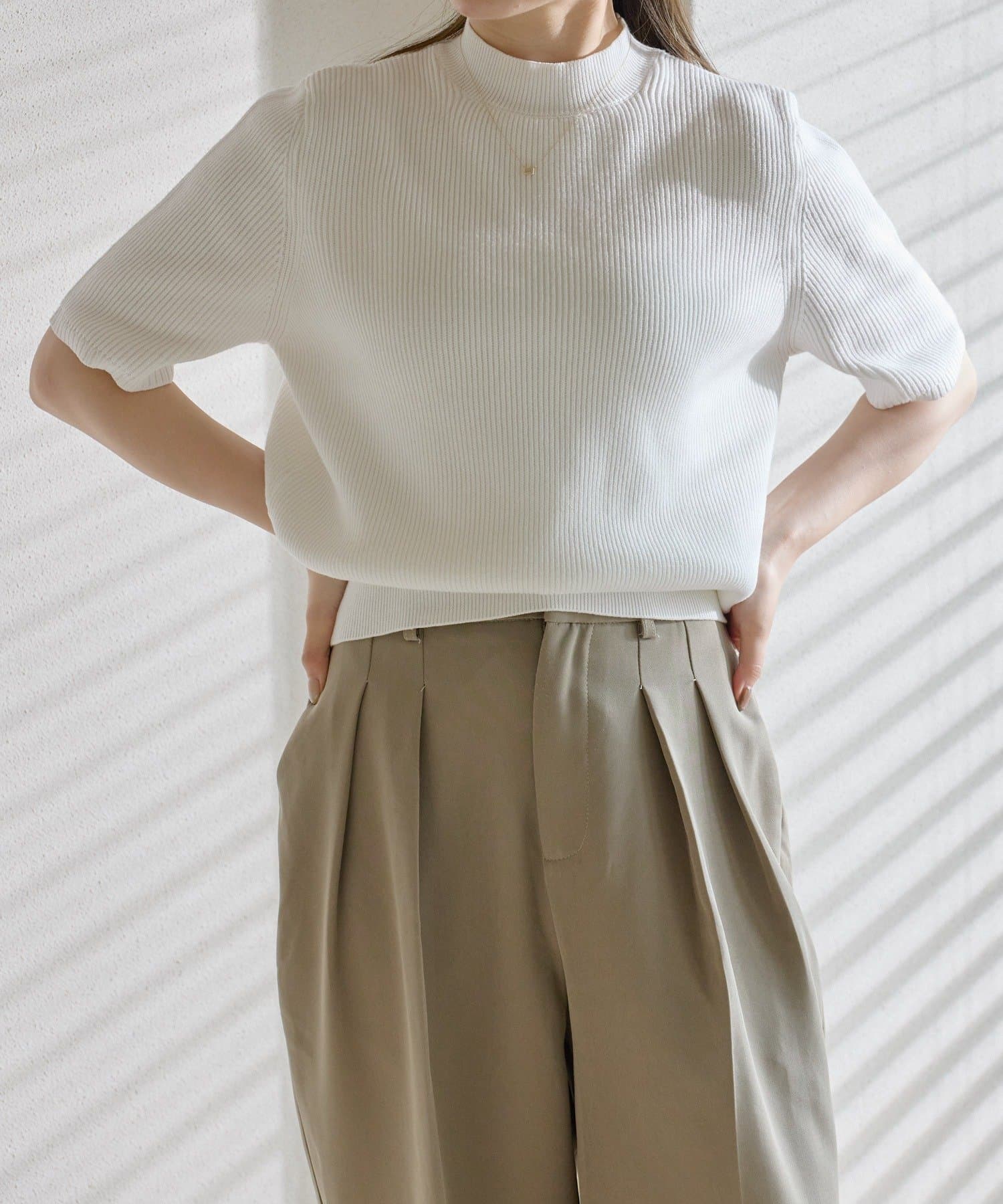 gemeil(ジェムイル) ハイネックリブニット（LA-317）