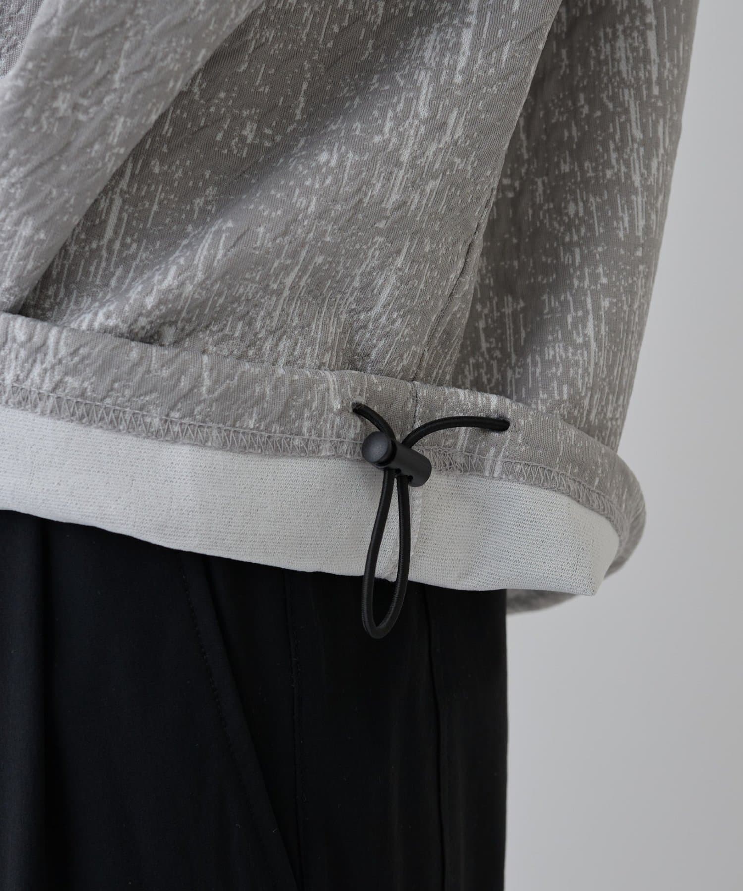 COLONY 2139(コロニー トゥーワンスリーナイン) ふくれジャガード半袖TEE