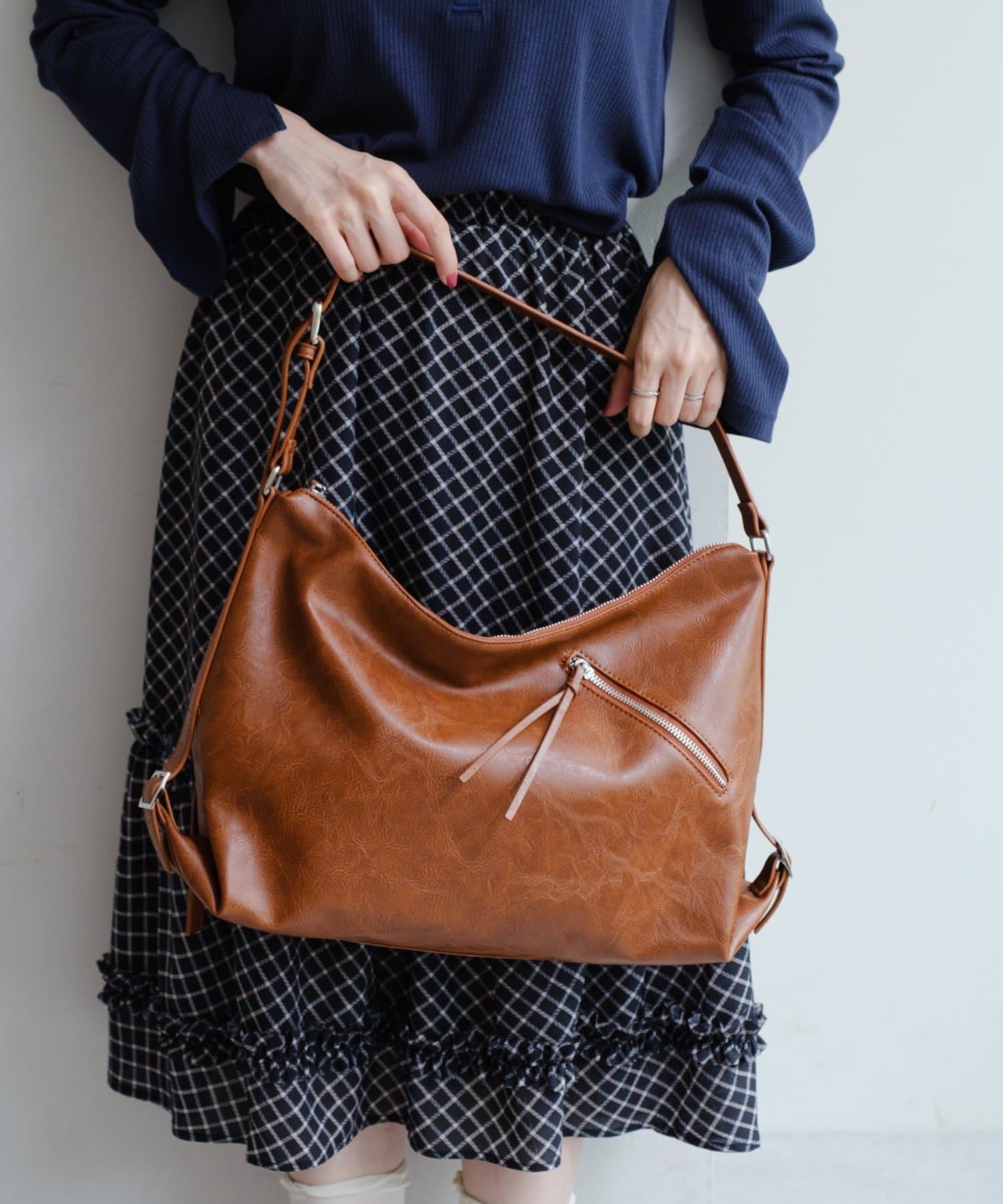 Kastane(カスタネ) 【2025AW/A4サイズ】サイドベルトショルダーBAG