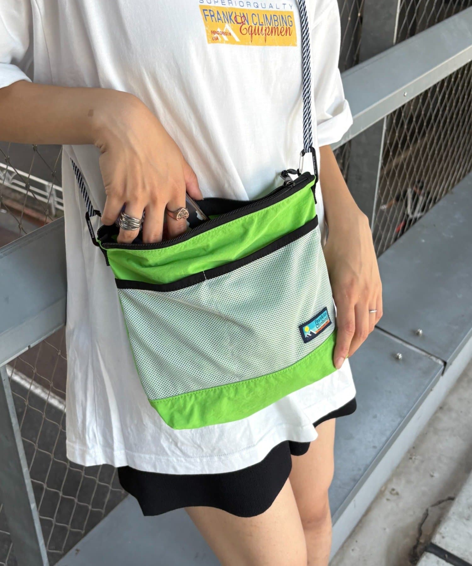CIAOPANIC TYPY(チャオパニックティピー) 【Franklin Climbing】サコッシュバッグ