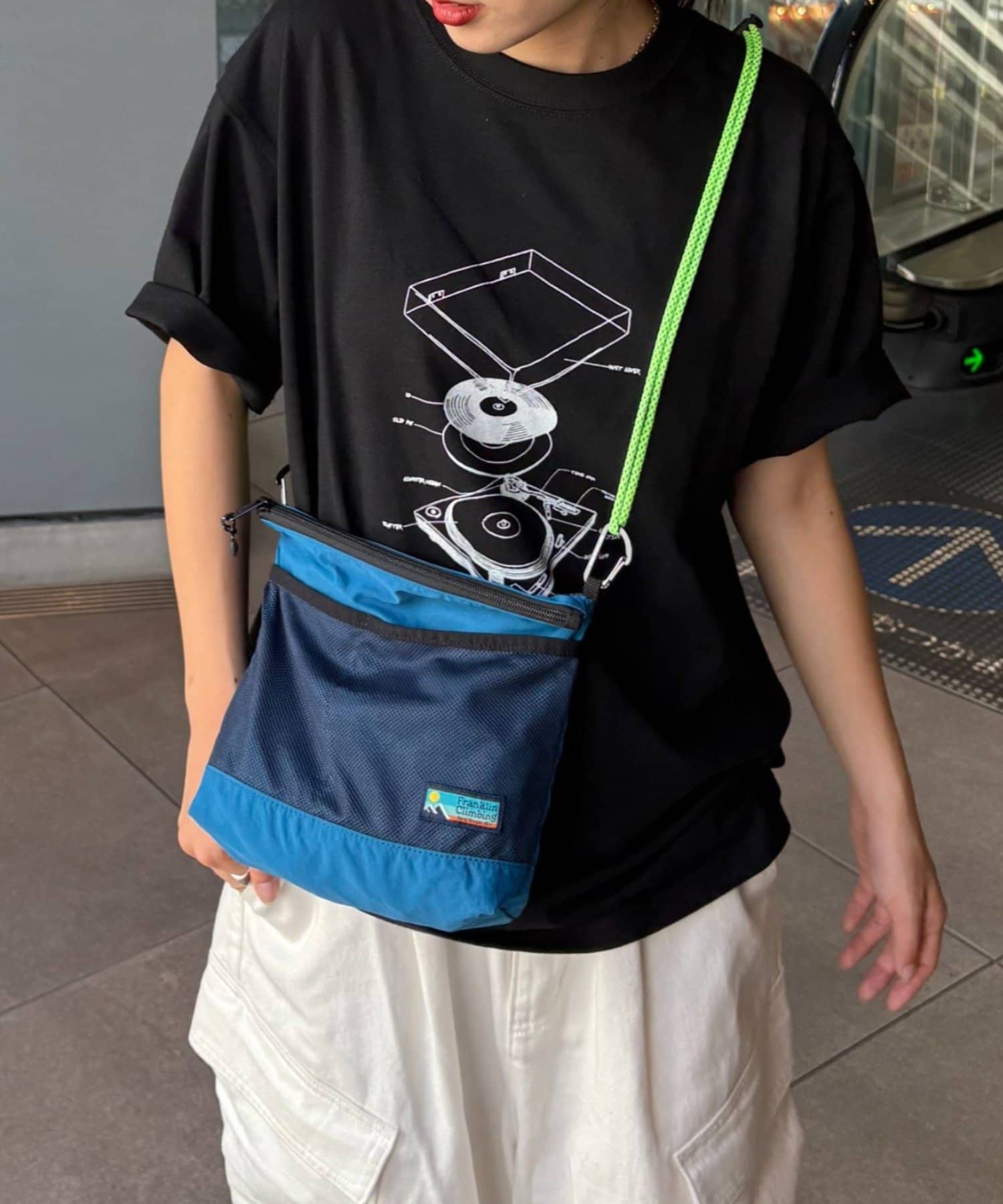 CIAOPANIC TYPY(チャオパニックティピー) 【Franklin Climbing】サコッシュバッグ