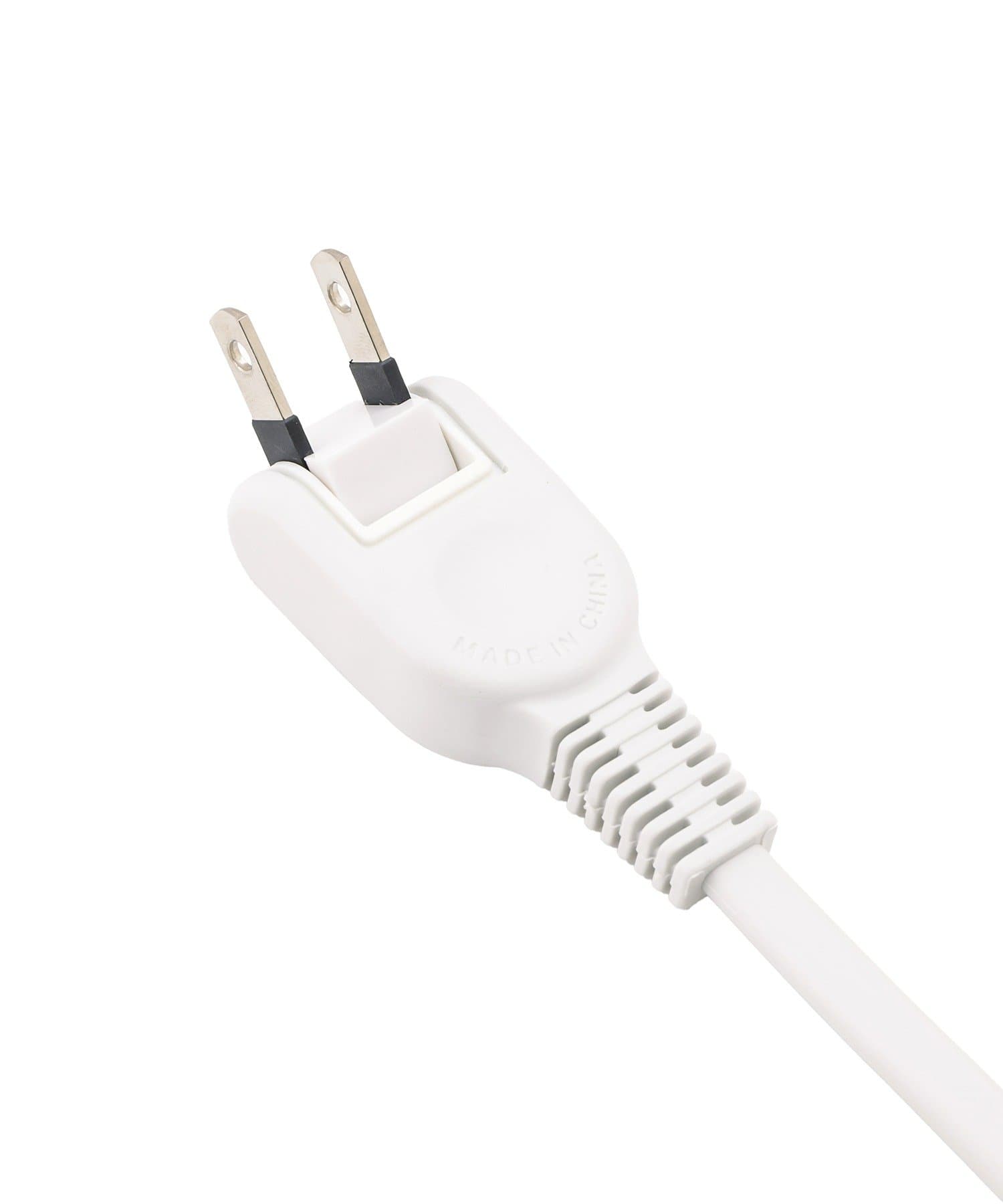 3COINS(スリーコインズ) 丸型電源タップ（AC×2/USB×1/TYPEC×1）：1ｍ