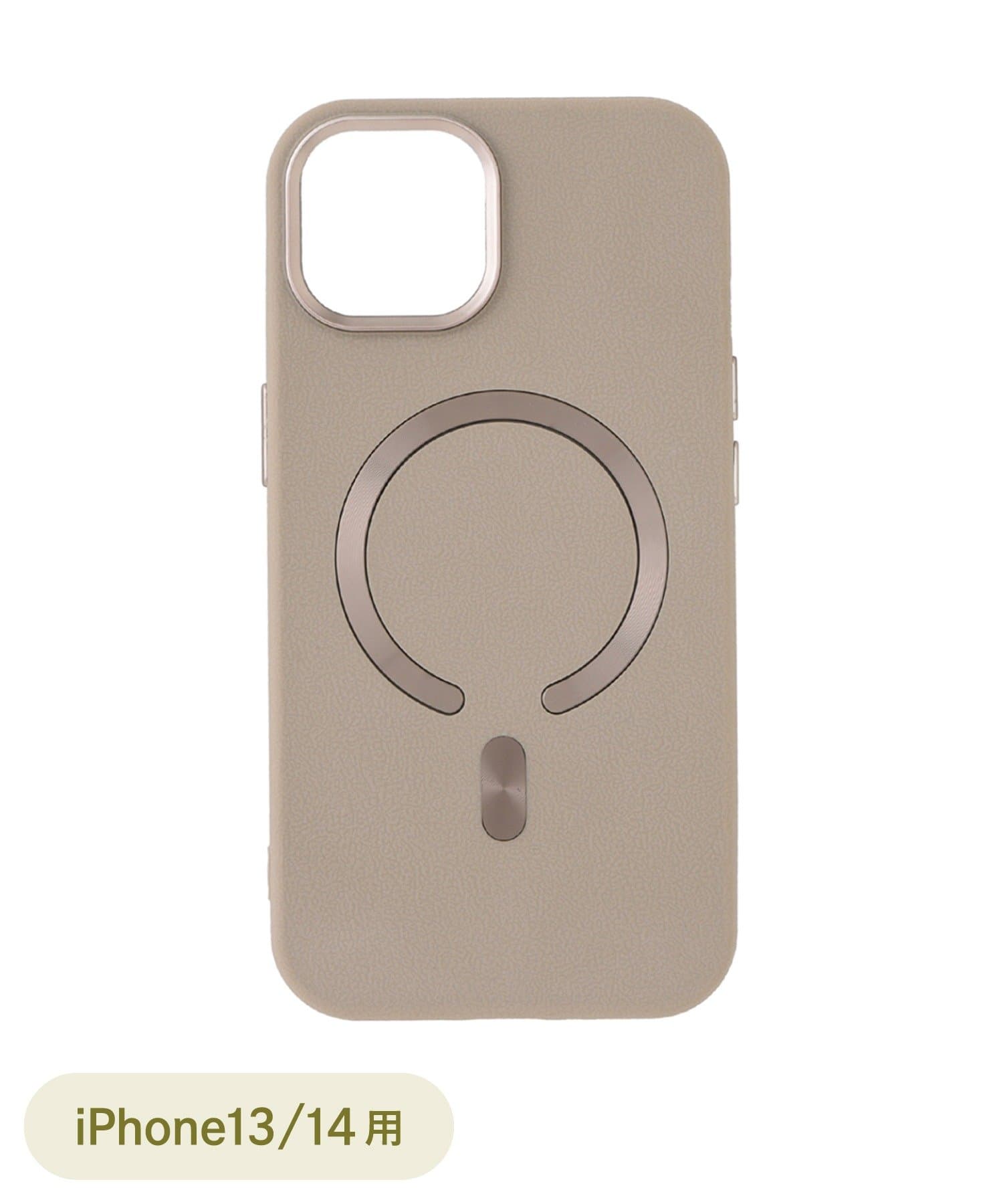 3COINS(スリーコインズ) マグネット対応スマホケース：iPhone13/14用