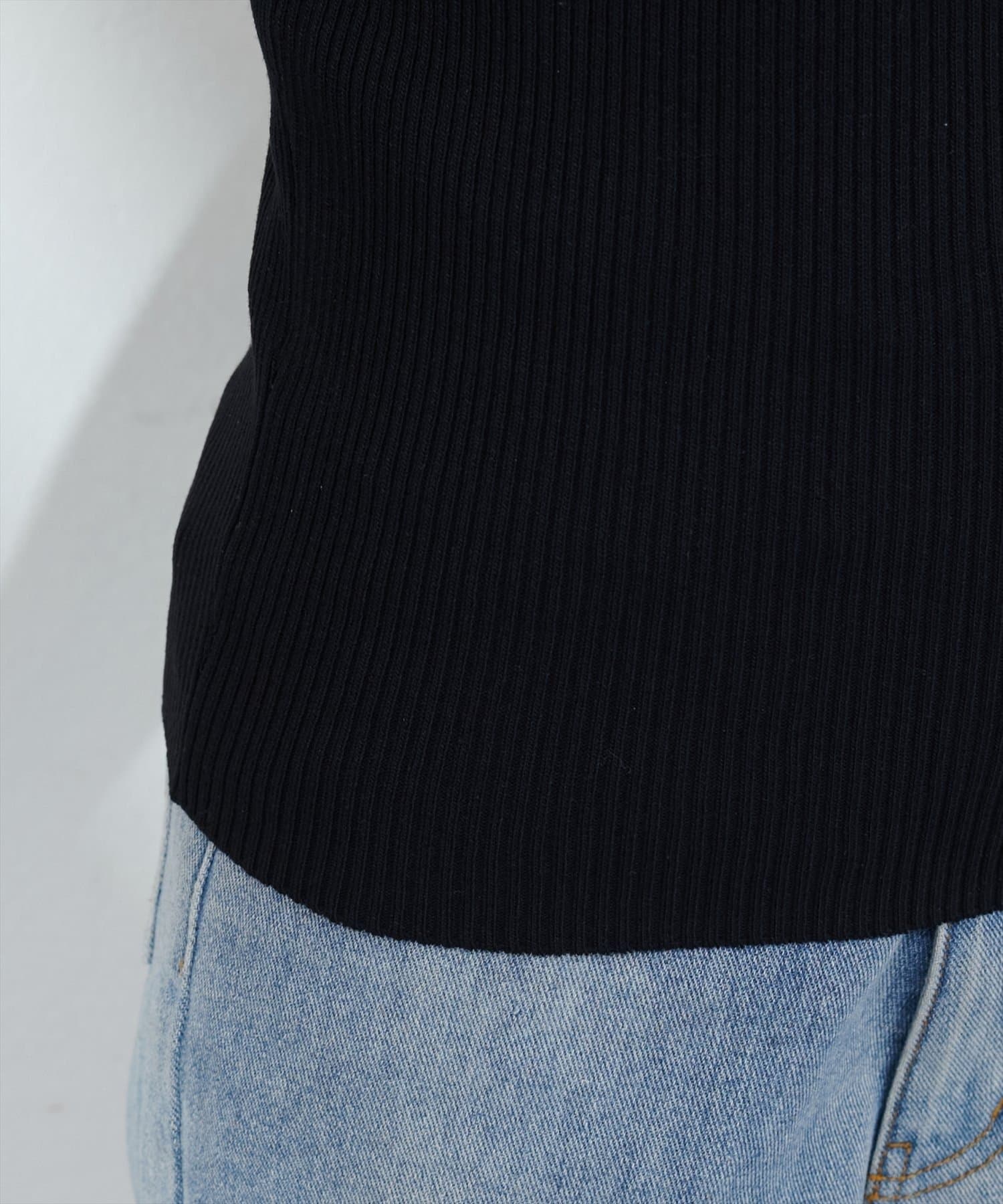 NICE CLAUP / OLIVE des OLIVE OUTLET(ナイスクラップ  / オリーブ デ オリーブ アウトレット) 【natural couture】リボン×リボンリブニット