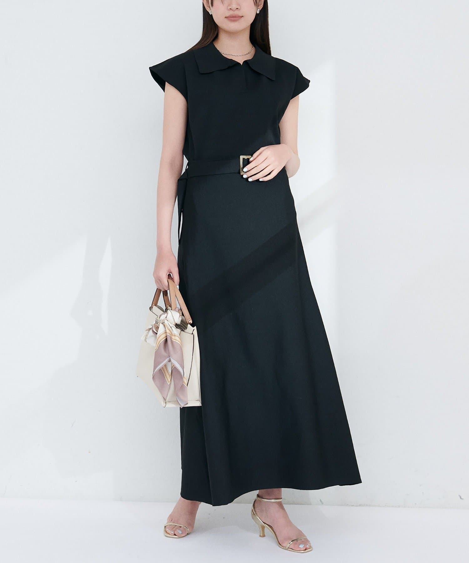 NICE CLAUP / OLIVE des OLIVE OUTLET(ナイスクラップ  / オリーブ デ オリーブ アウトレット) 【natural couture】セットアップ対応べっこうベルトベルト付