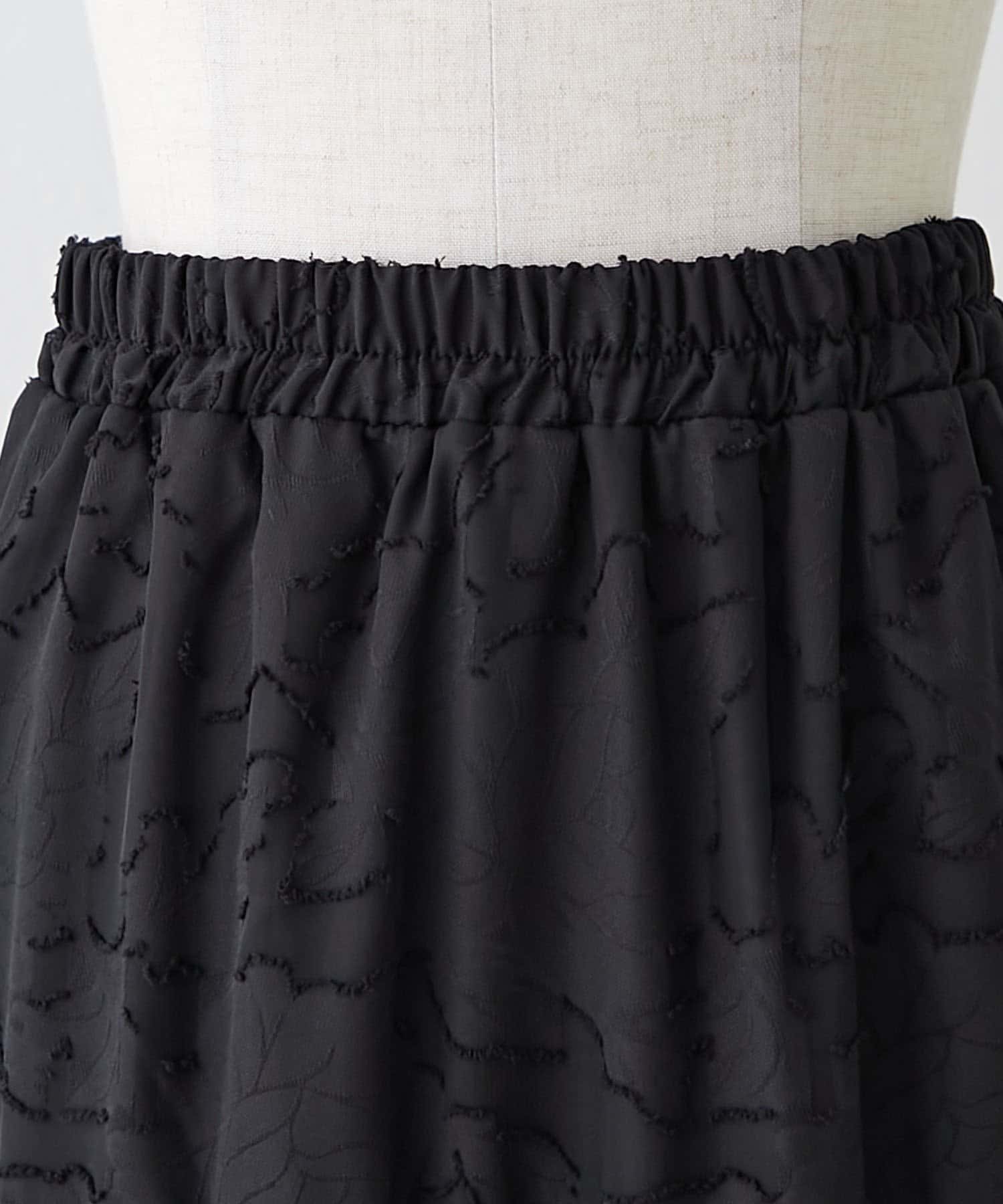 NICE CLAUP / OLIVE des OLIVE OUTLET(ナイスクラップ  / オリーブ デ オリーブ アウトレット) 【RMAF】花柄JQDティアードスカート
