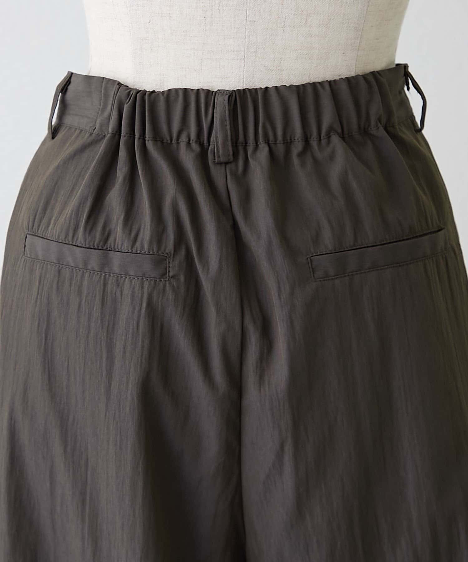 NICE CLAUP / OLIVE des OLIVE OUTLET(ナイスクラップ  / オリーブ デ オリーブ アウトレット) 【RMAF】美脚タックワイドパンツ