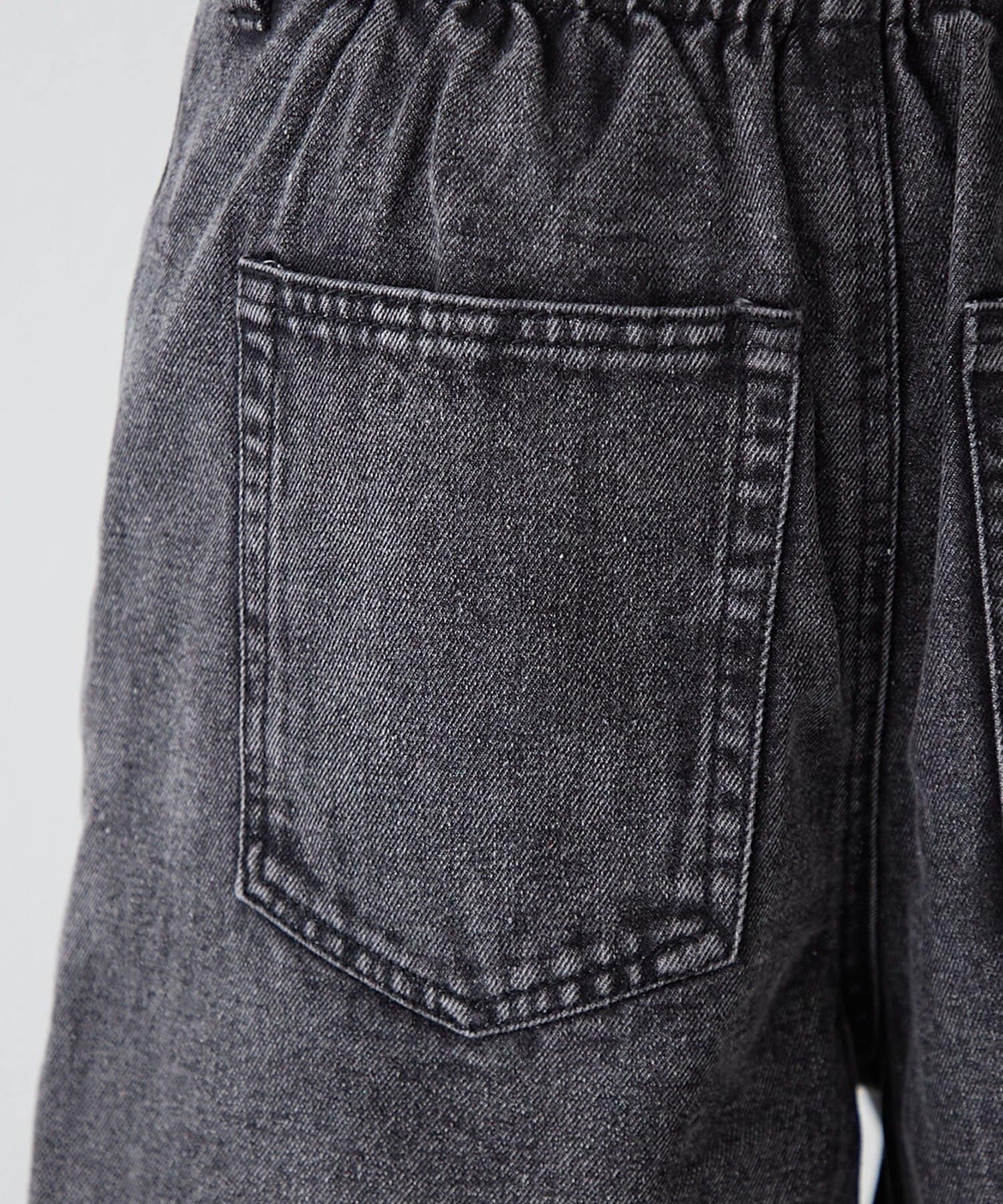NICE CLAUP / OLIVE des OLIVE OUTLET(ナイスクラップ  / オリーブ デ オリーブ アウトレット) 【RMAF】ベルト付ショートデニムパンツ