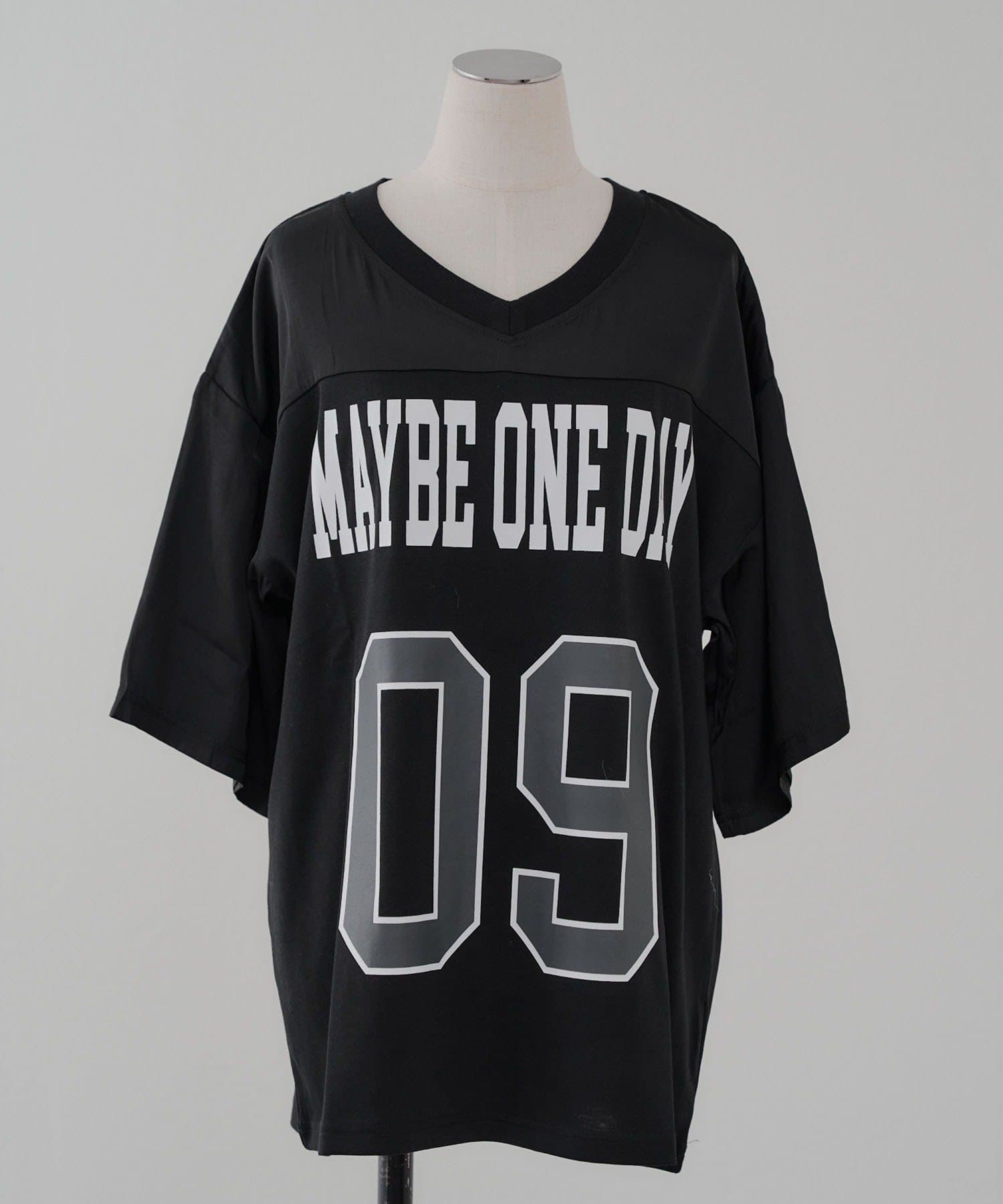 NICE CLAUP / OLIVE des OLIVE OUTLET(ナイスクラップ  / オリーブ デ オリーブ アウトレット) 【RMAF】ブロークコア半袖ロゴT