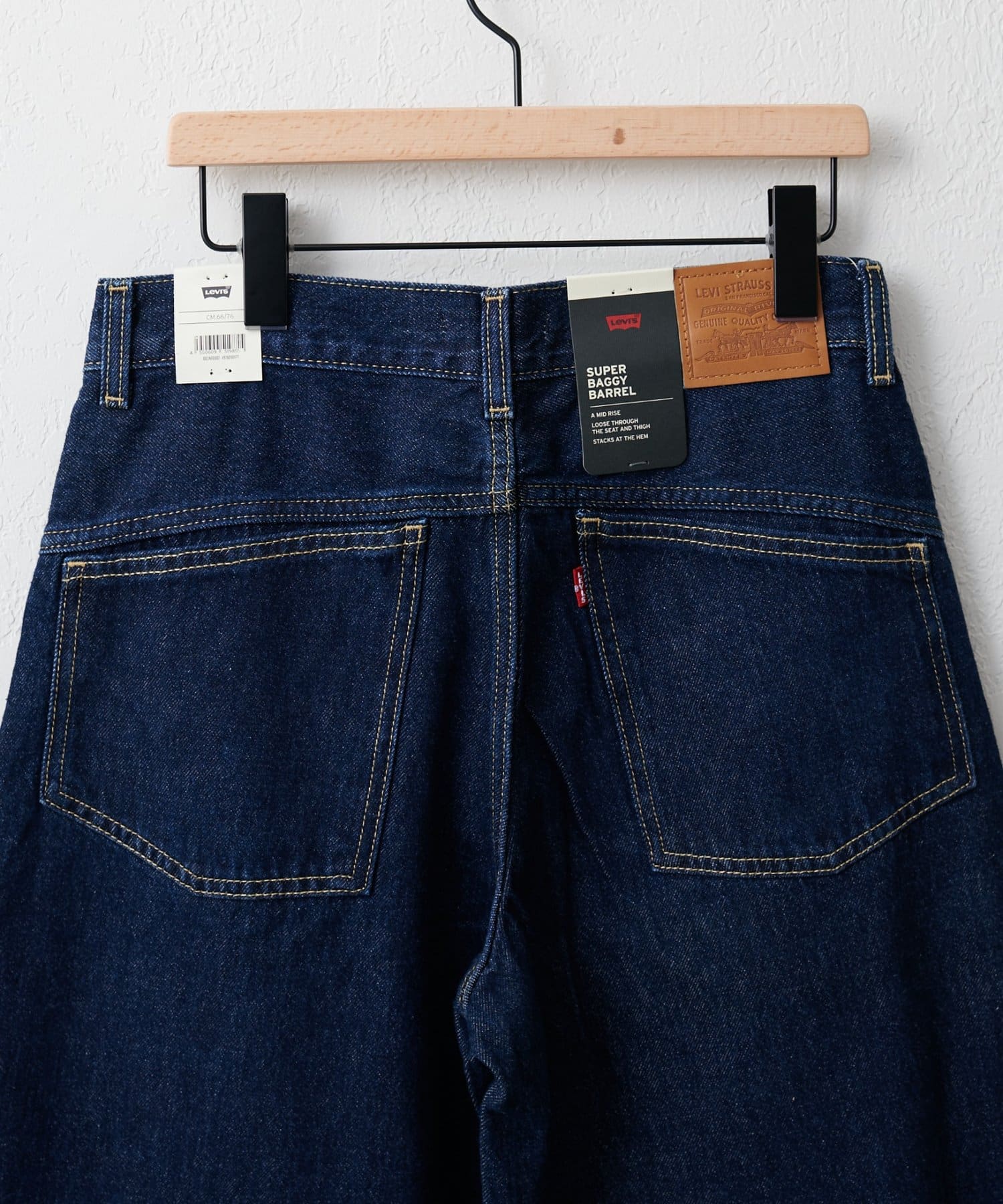DISCOAT(ディスコート) LEVIS SUPER BAGGY BARREL SHADE VIEW