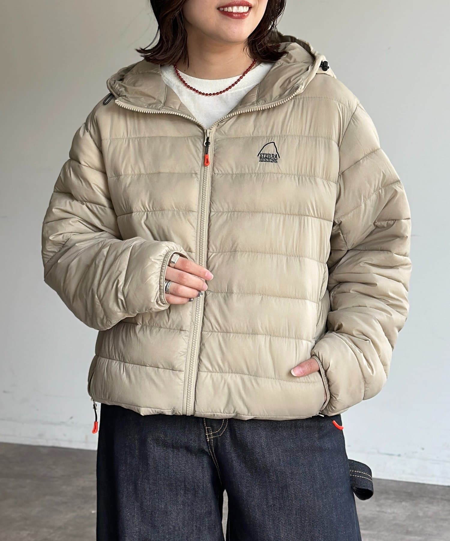 CPCM(シーピーシーエム) 【SIERRA DESIGNS】中綿フーディジャケット