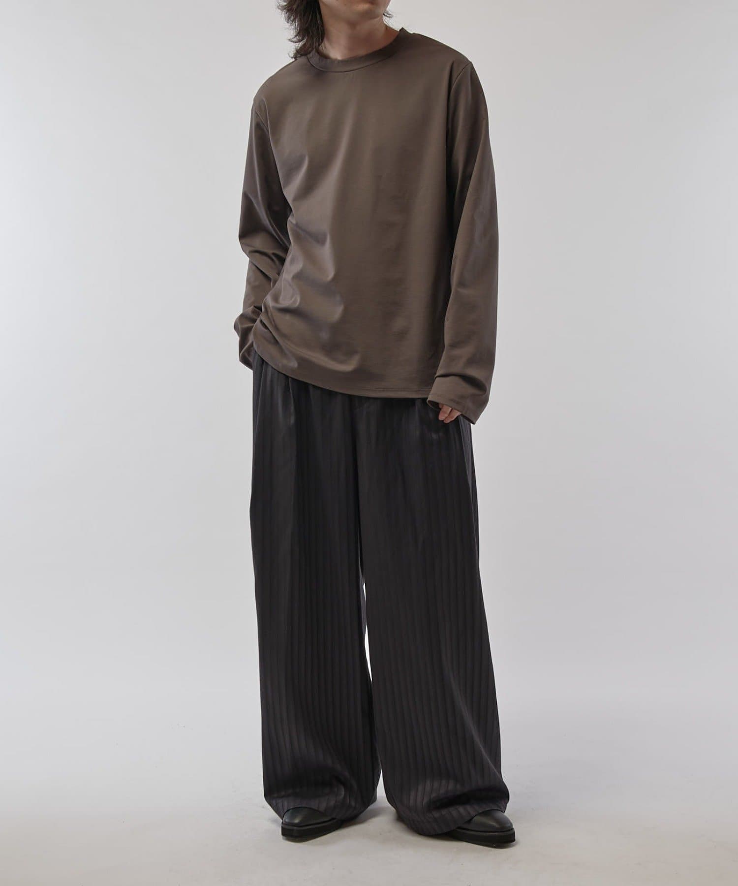 Lui's(ルイス) シャインベーシック ロングスリーブTシャツ（ロンT）