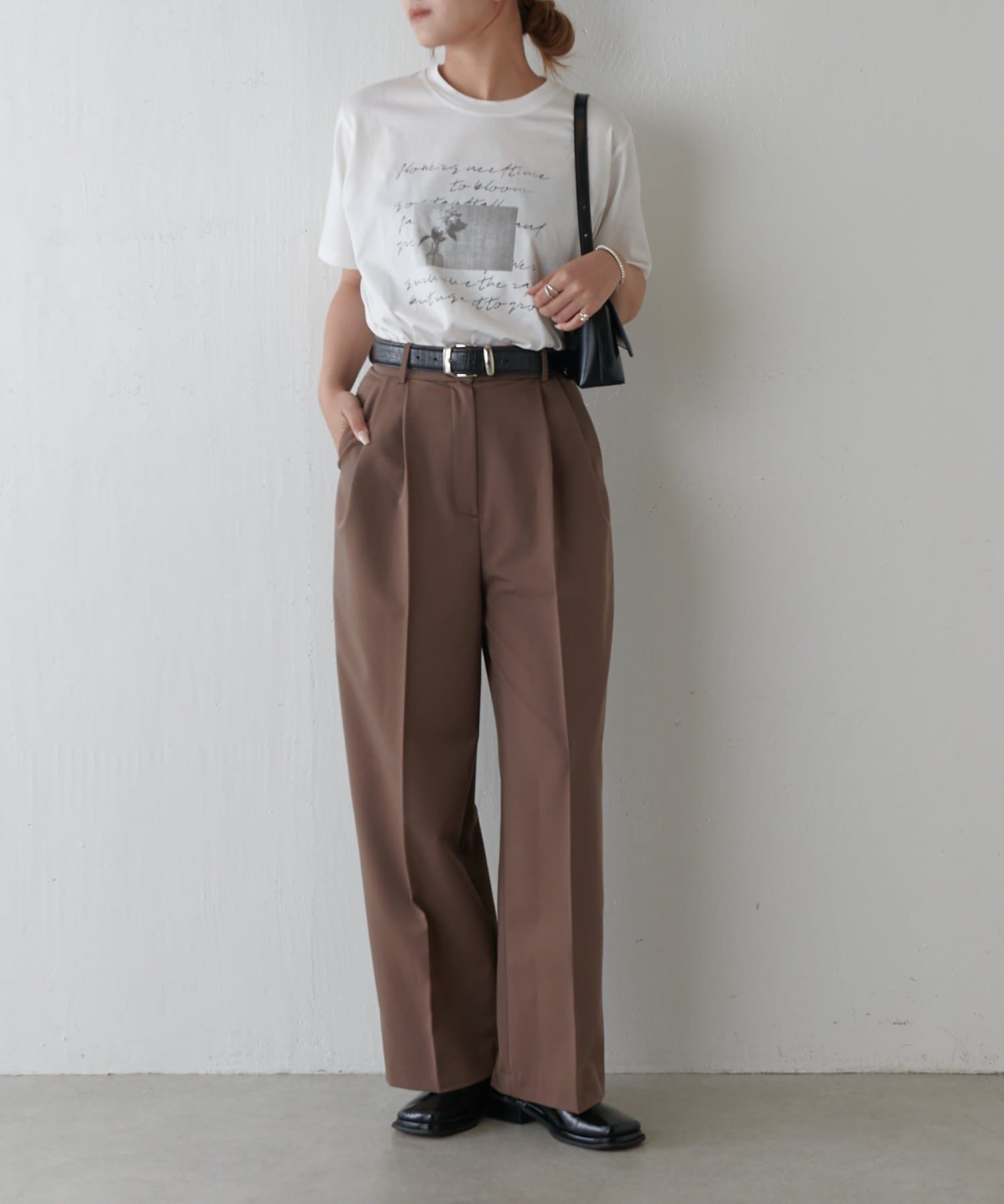 Lui's(ルイス) シルケットフォトT flower