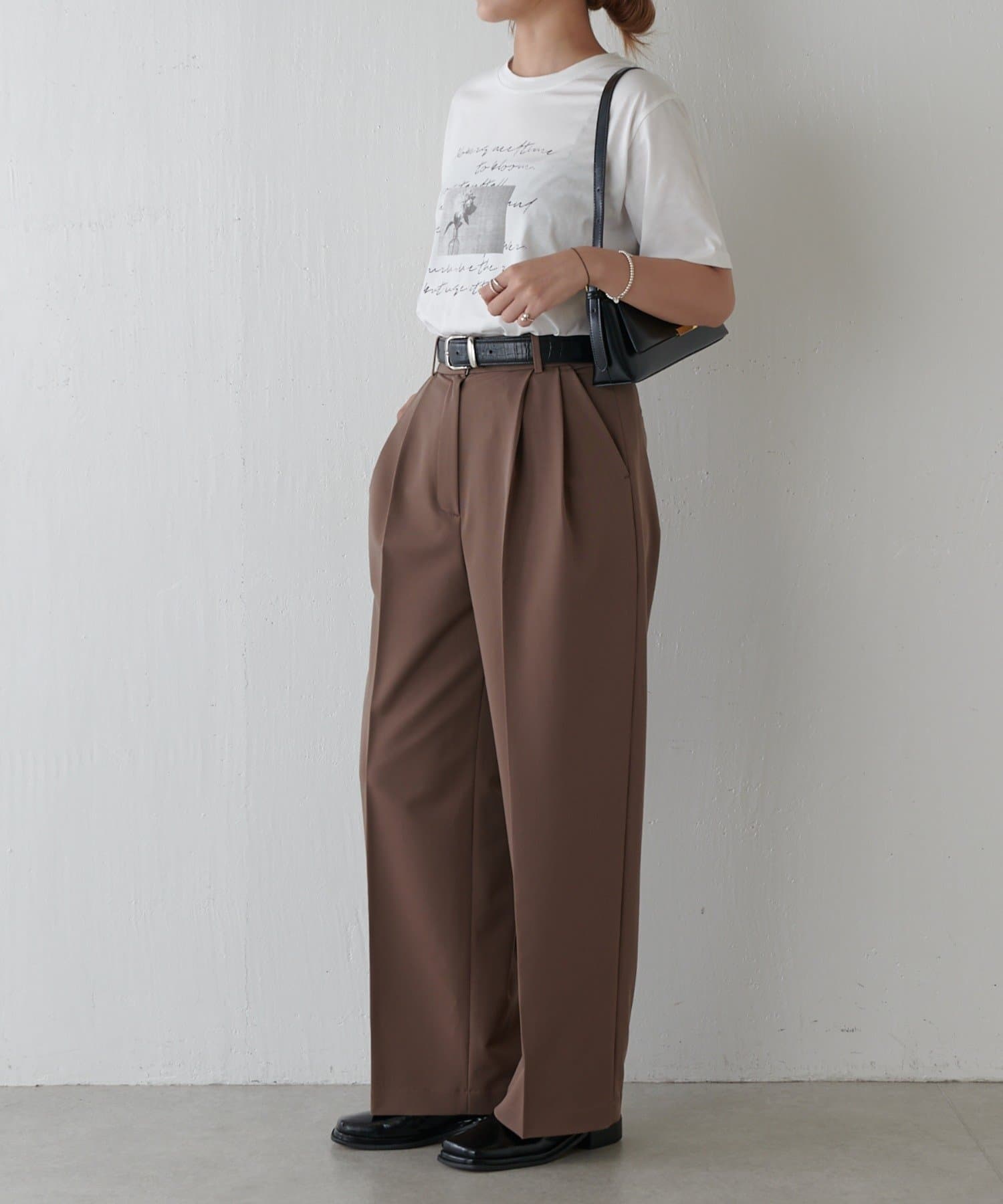 Lui's(ルイス) シルケットフォトT flower