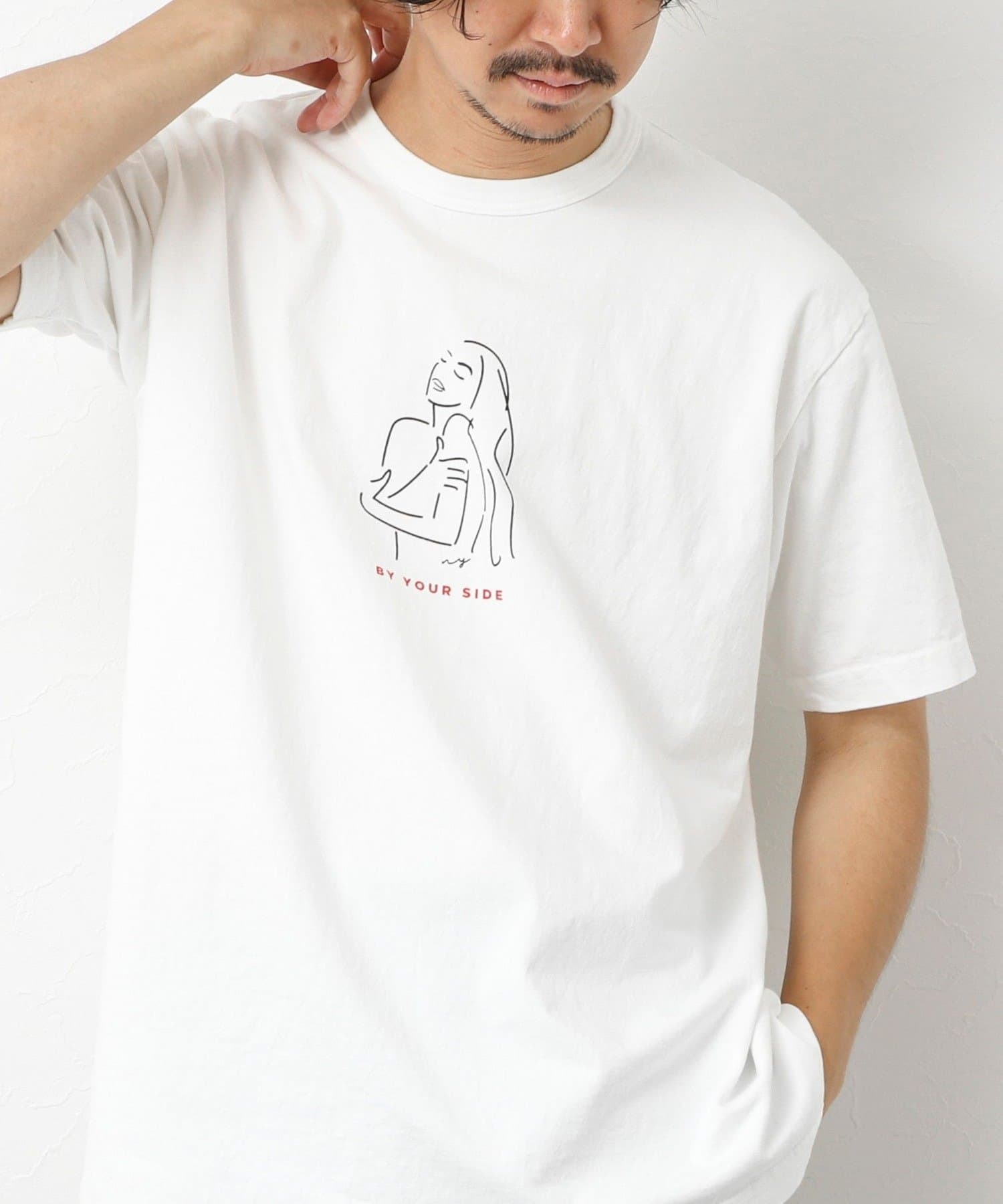 NOLLEY'S(ノーリーズ) 【STONEWOLD】BY YOUR SIDE プリントTシャツ