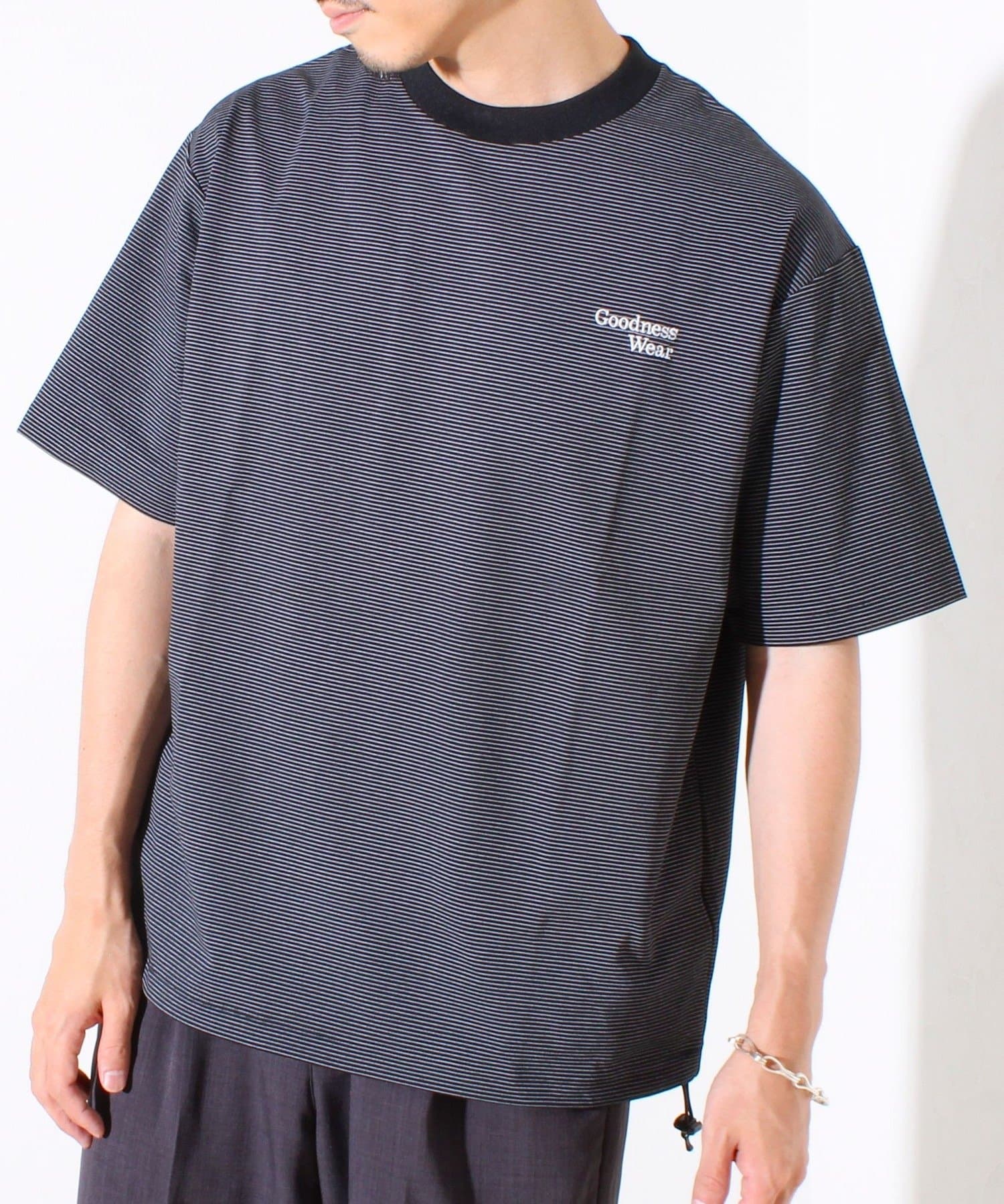 機能性と快適さを両立したロゴ刺繍Tシャツ（PERFECTEX使用）おすすめポイント・【高機能素材使用】速乾・ストレッチ・抗ピリング・耐洗濯に優れた「PERFECTEX（パーフェクテックス）」天竺を採用