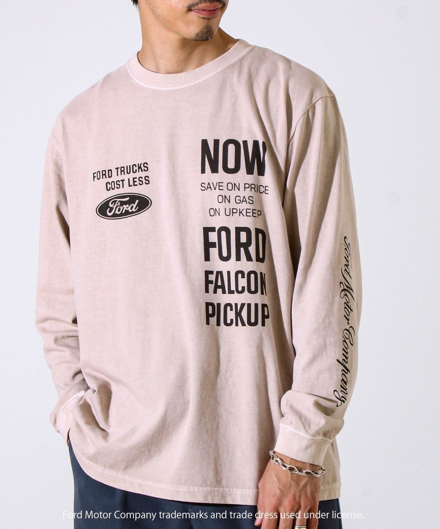 FREDY & GLOSTER(フレディ アンド グロスター) 【GOOD ROCK SPEED】FORD バックプリントロングスリーブTシャツ