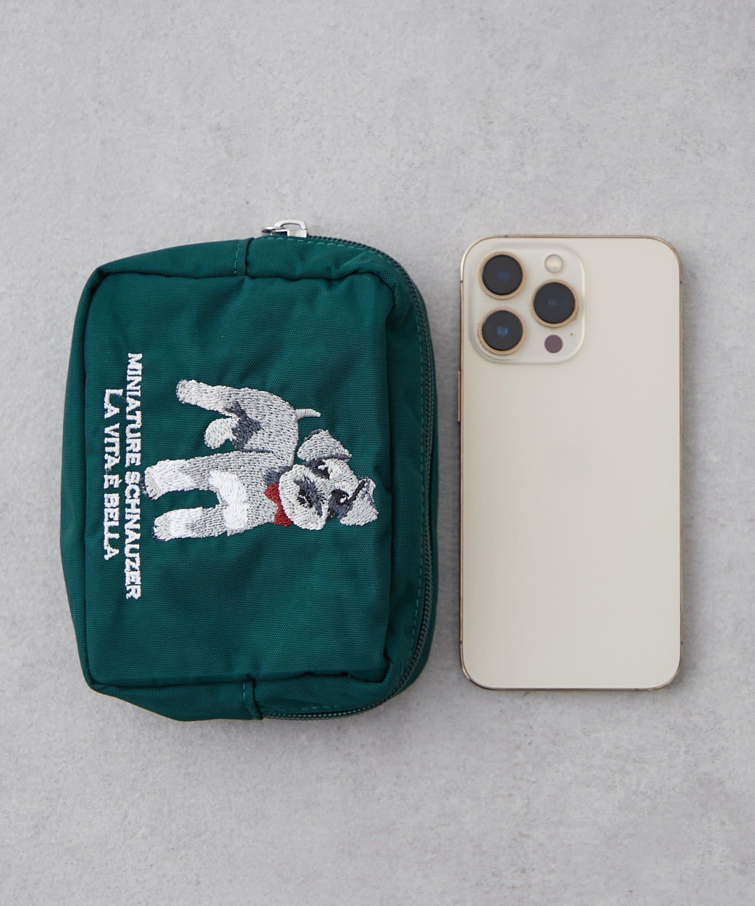 Remind me and forever(リマインドミーアンドフォーエバー) 【WEB限定】アニマル刺繍ポーチ