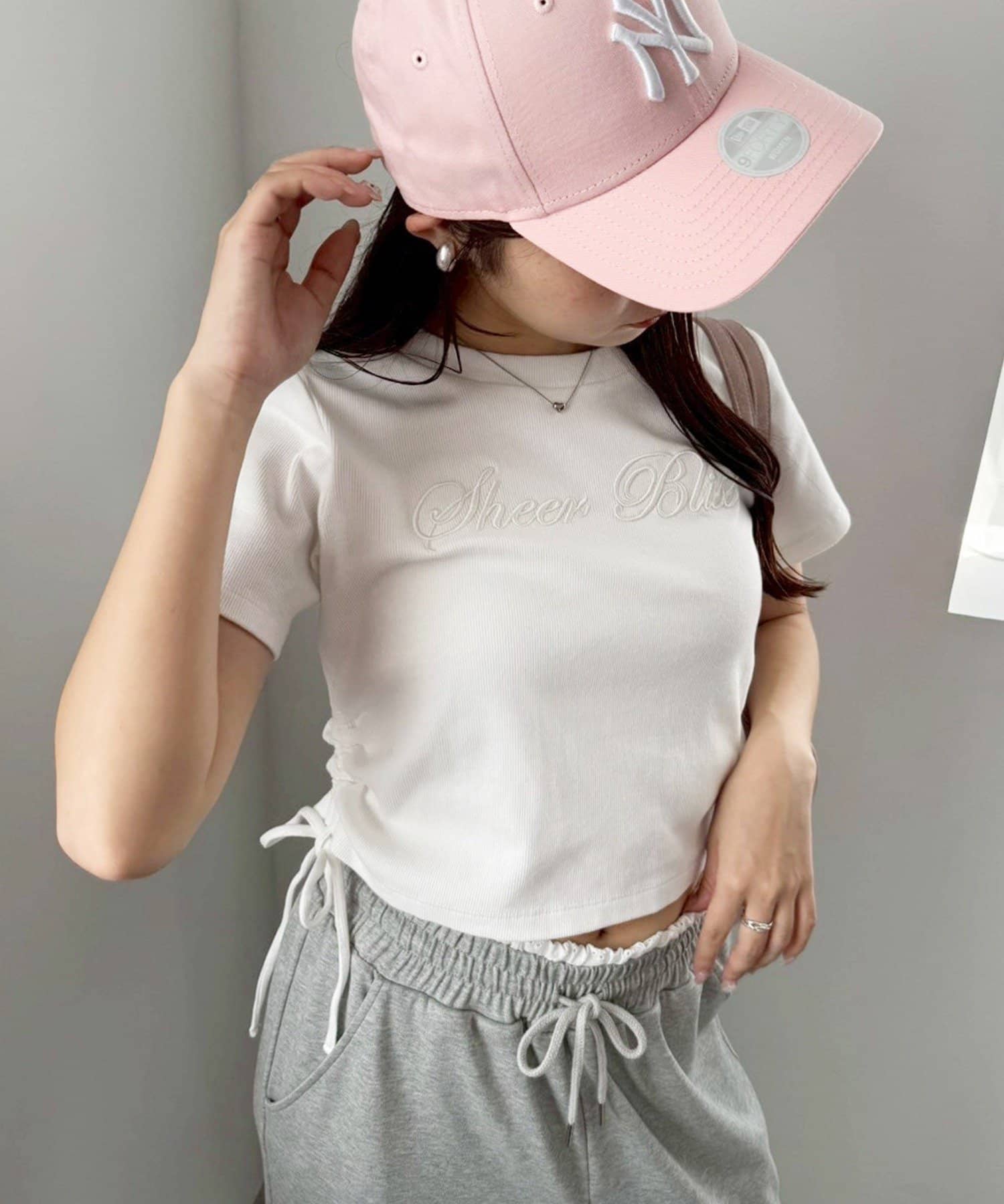 one after another NICE CLAUP(ワンアフターアナザー ナイスクラップ) ドロストTシャツ