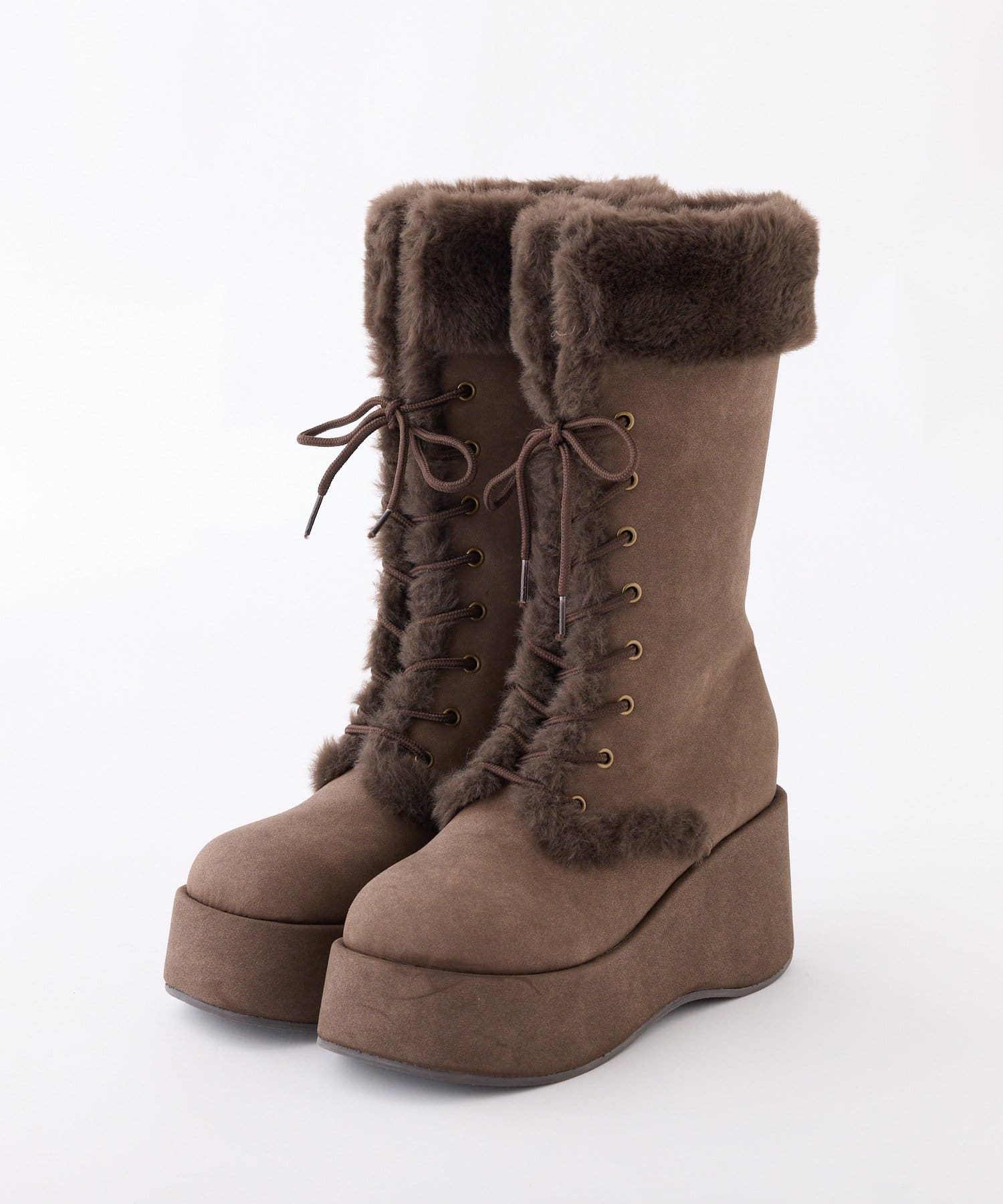 one after another NICE CLAUP(ワンアフターアナザー ナイスクラップ) マイナス３キロレースアップムートンブーツ