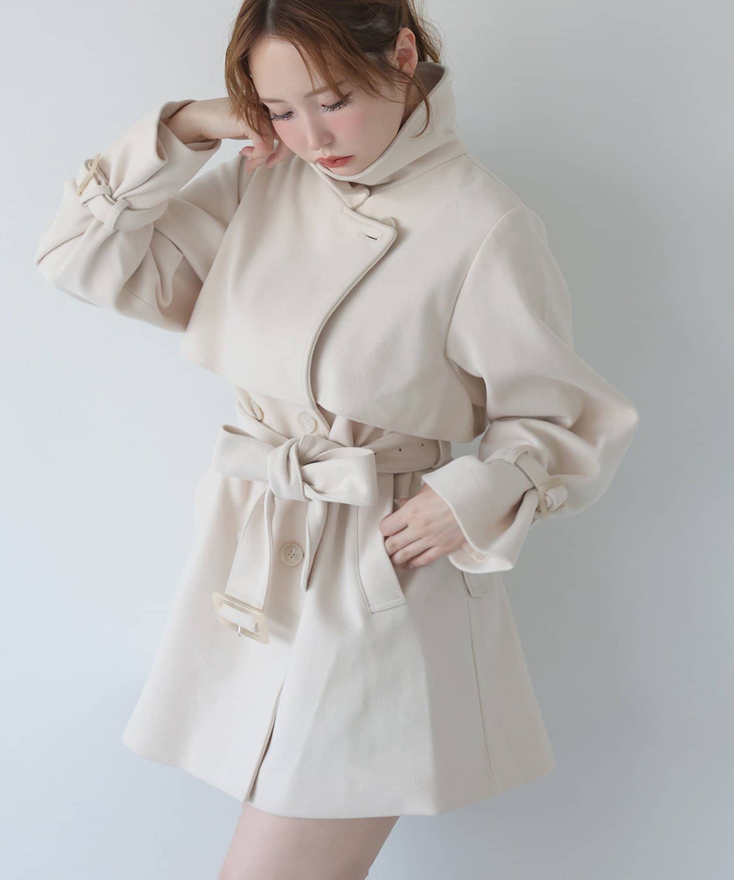【期間限定のお値段です】NICECLAUP ミドルコート リバイバル】S/Mサイズ展開ミドルコート | one after another