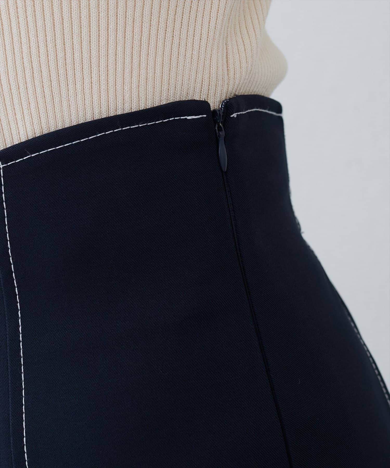 natural couture(ナチュラルクチュール) 【WEB限定】ハートウエストマーメイドスカート