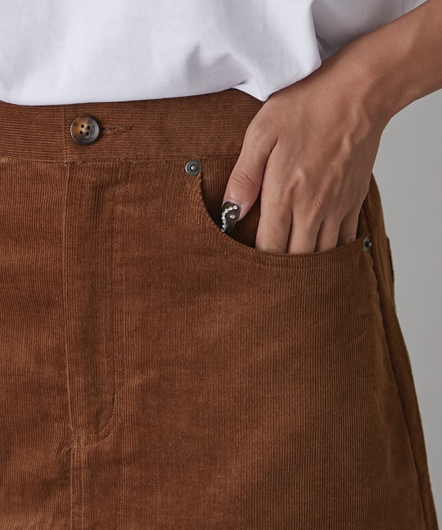 CIAOPANIC TYPY(チャオパニックティピー) 【GEVACO】コーデュロイミニスカート