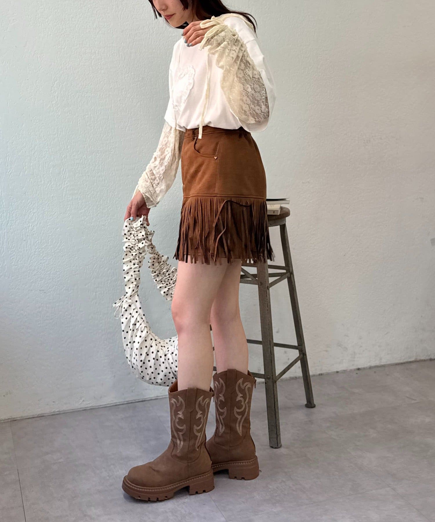 w closet(ダブルクローゼット) 【25AW】ウエスタンブーツ