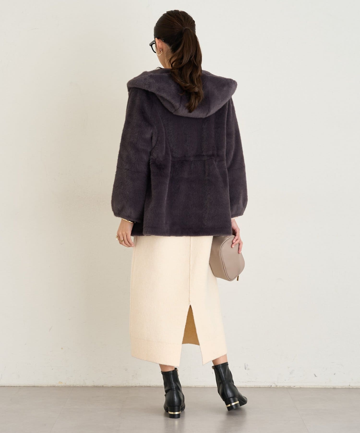 un dix cors(アンディコール) 《主役級アイテム◎》フェイクファーコート