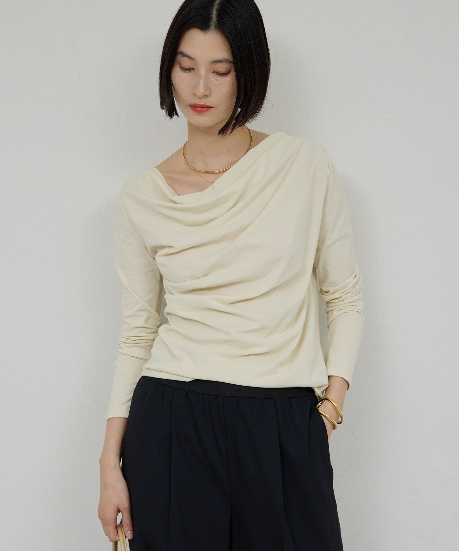 GALLARDAGALANTE(ガリャルダガランテ) 【12/4(木)10:30～新色IVY予約開始】【2WAY】オフショルカットソー