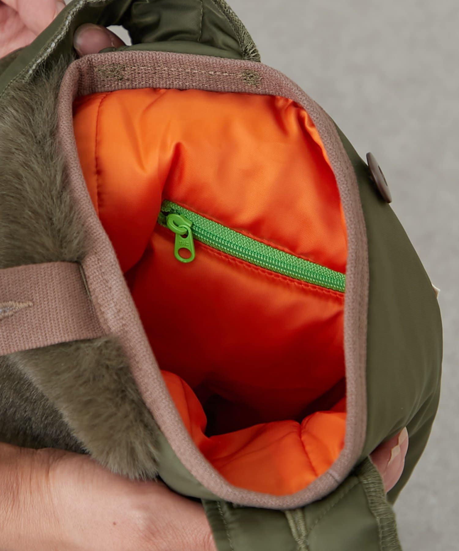 CIAOPANIC TYPY(チャオパニックティピー) 【PALCLOSET限定】etsintaファー切替ショルダーBAG