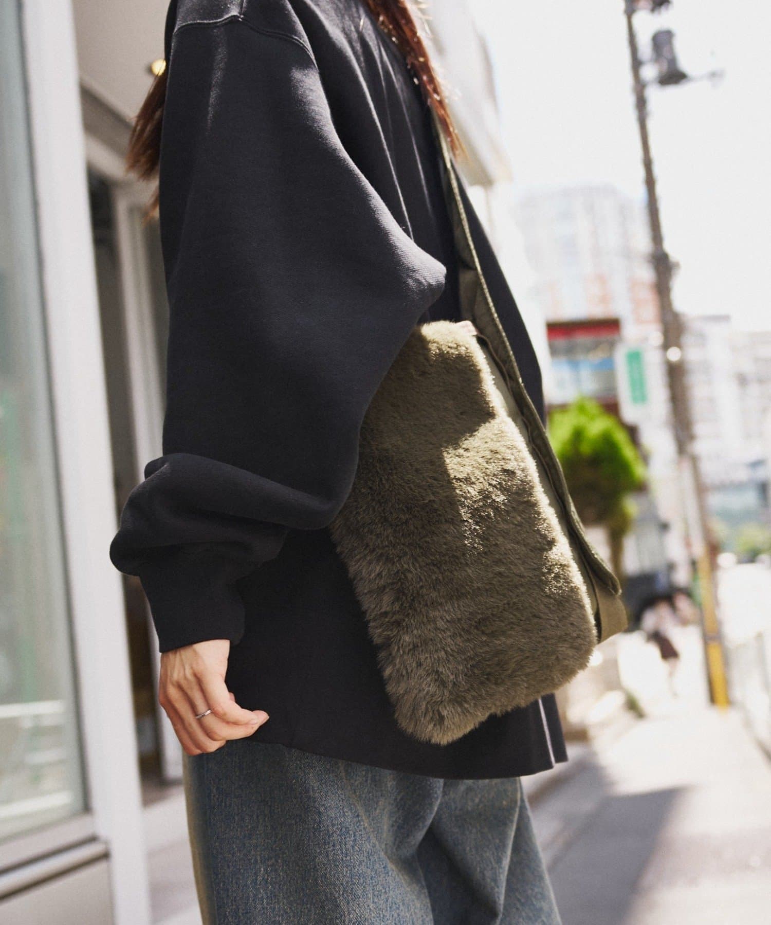 PALCLOSET限定】etsintaファー切替ショルダーBAG | CIAOPANIC