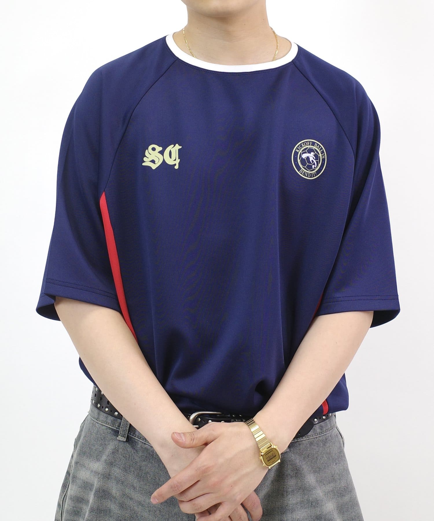 OUTLET(アウトレット) 【WHO'S WHO gallery】サッカーゲームシャツ