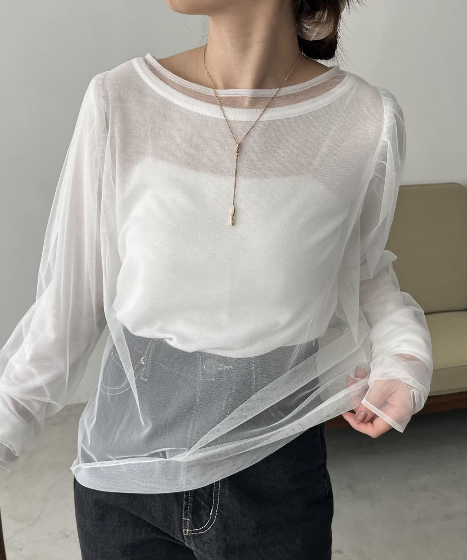 CAPRICIEUX LE'MAGE】2SETチュールロンT | OUTLET(アウトレット