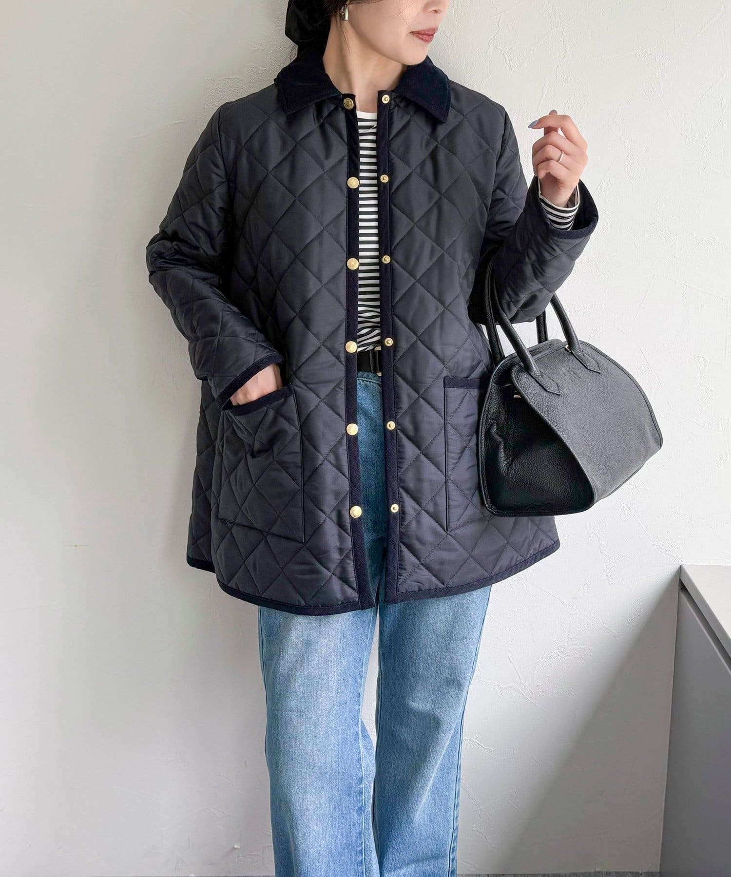 FREDY & GLOSTER(フレディ アンド グロスター) 【Traditional WeatherWear】WAVERLY A-LINE