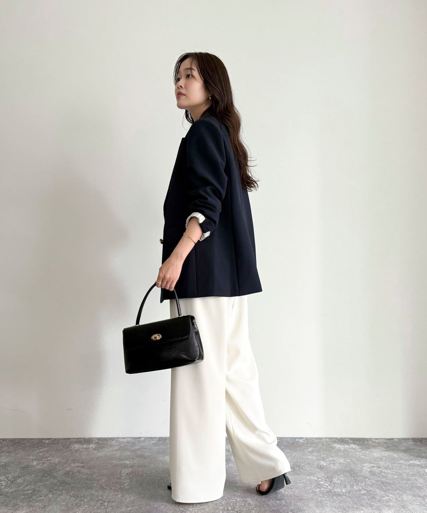 PHOEBE PHILO テーラードダブルブレストジャケット trim_ofnls_item33e24bbcb78411e