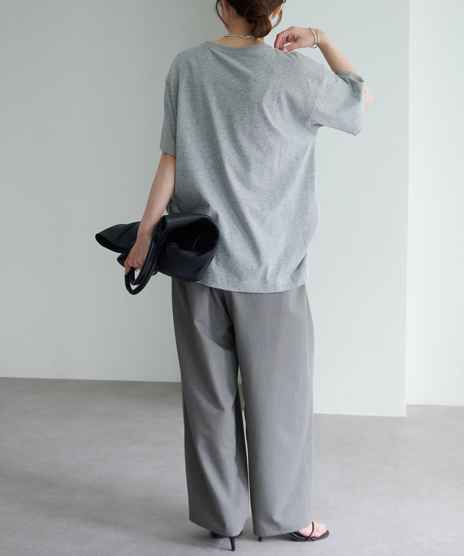 PUAL CE CIN(ピュアルセシン) 【接触冷感+UVカット】フォトプリントTシャツ