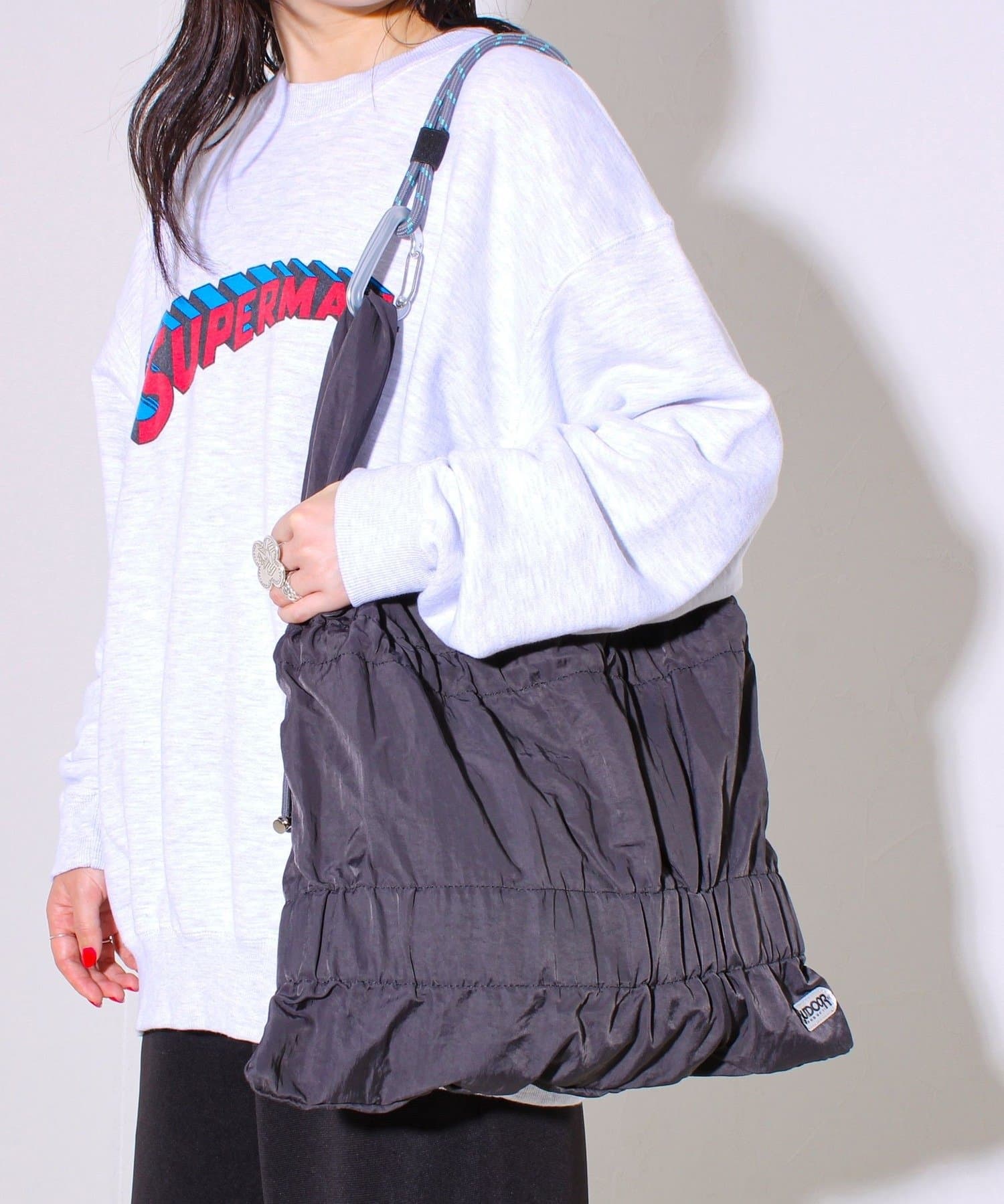 FREDY & GLOSTER(フレディ アンド グロスター) 別注 OUTDOOR PRODUCTS ドロストショッパーバッグ