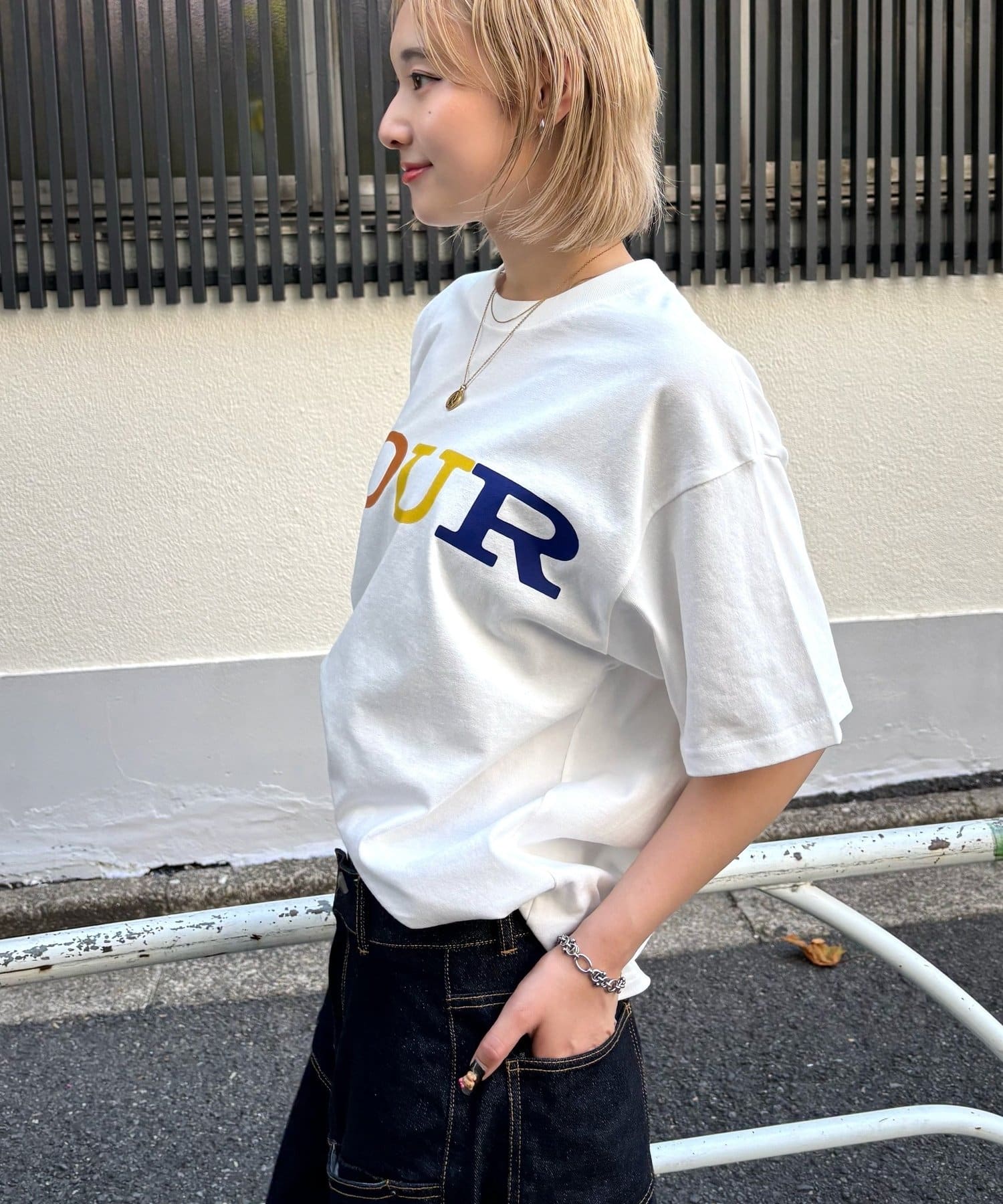 tシャツ 「Sourcream/サワークリーム」ミルちゃんTEE レディース メンズ Sourcream/サワークリーム】large company TEE | WHO'S WHO