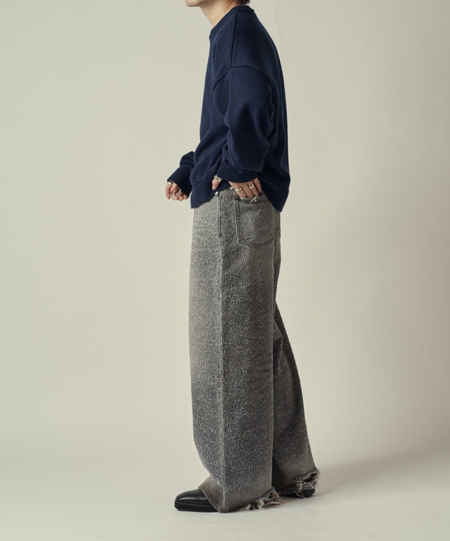 Lui's(ルイス) TACK BAGGY DENIM