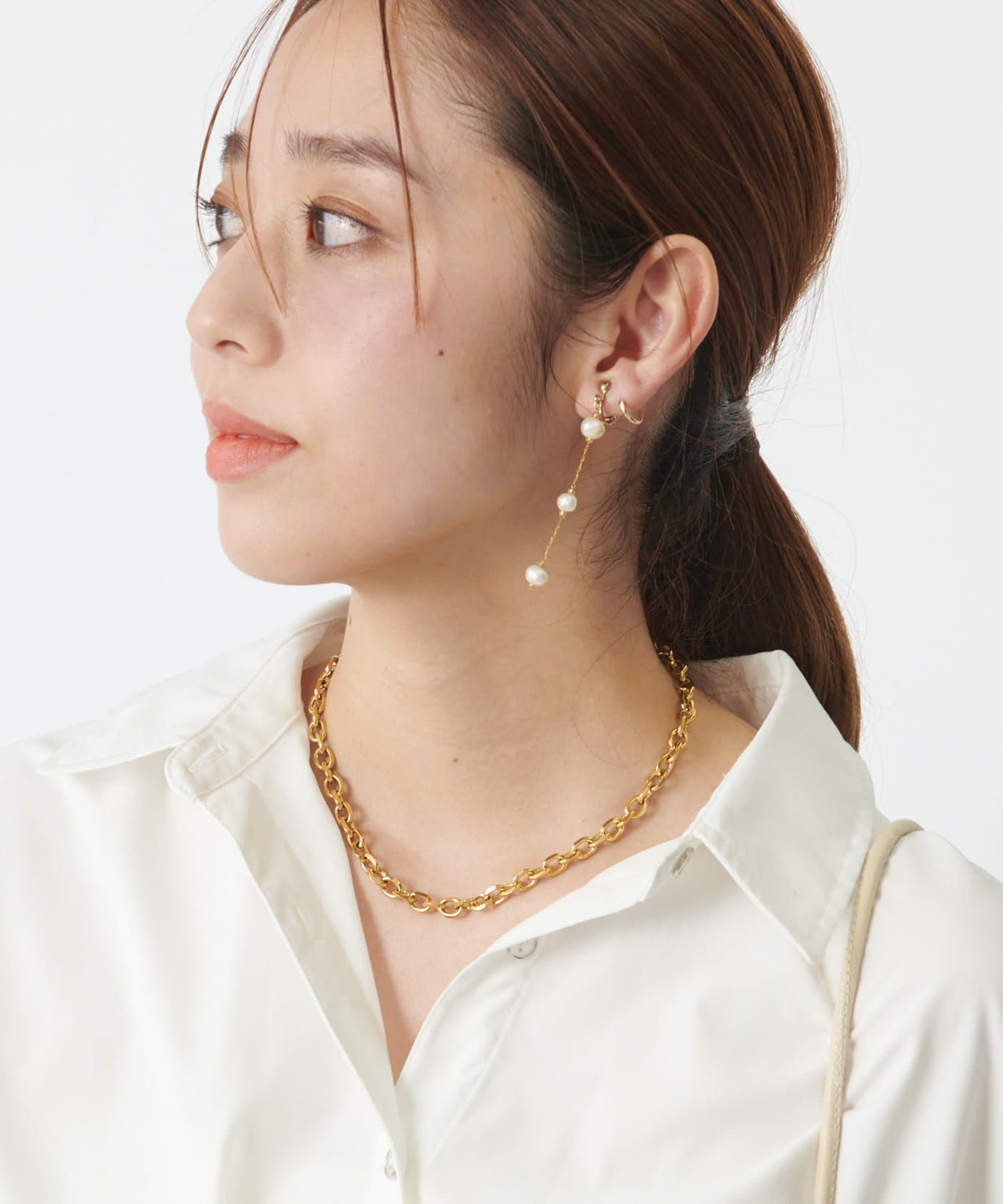 un dix cors(アンディコール) 《デイリーに活躍》ステンレスチェーンネックレス