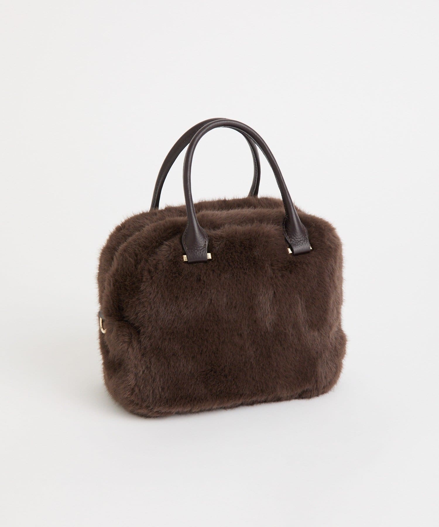 RIVE DROITE(リヴドロワ) 【シーズンムード抜群】フェイクファーミニボストン