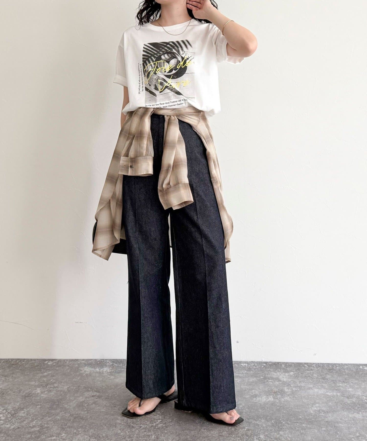 tシャツ LemonPhotoシルケット半袖Tシャツ レディース LemonPhotoシルケット半袖Tシャツ | FREDY & GLOSTER(フレディ