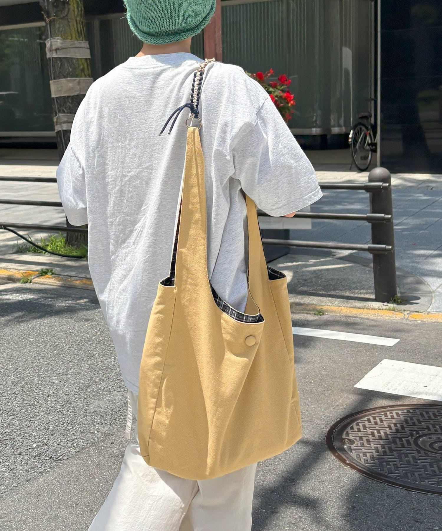 無地リュック