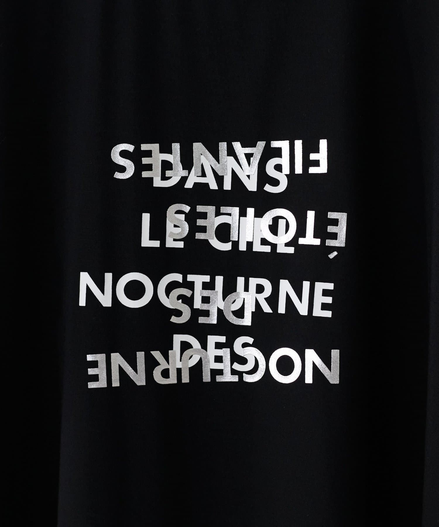 LARUTA(ラルータ) ポンチ箔プリントTシャツ