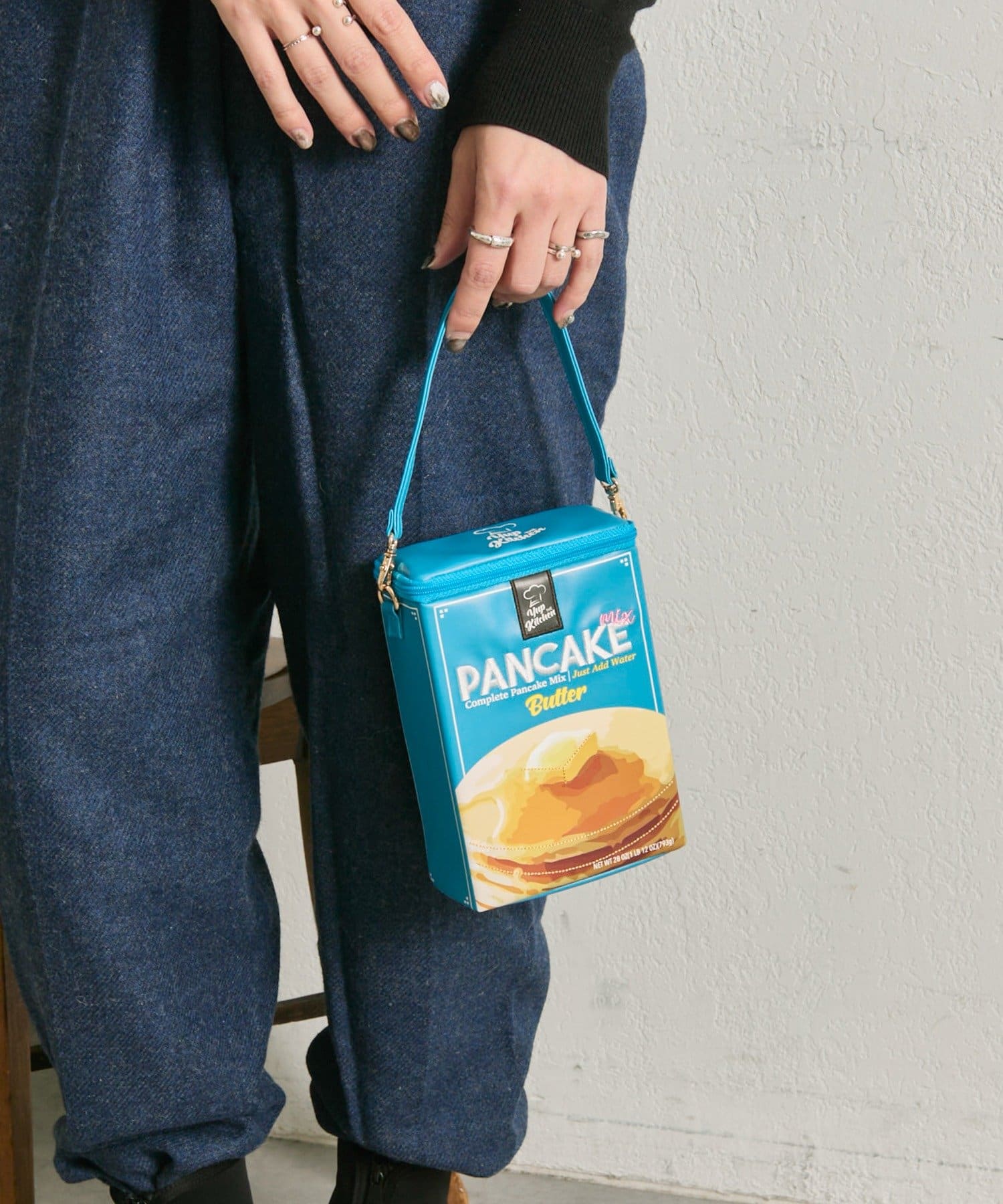 ear PAPILLONNER(イア パピヨネ) 《別注》【yup!（ヤップ）】PANCAKE BAG/パンケーキボックスバッグ