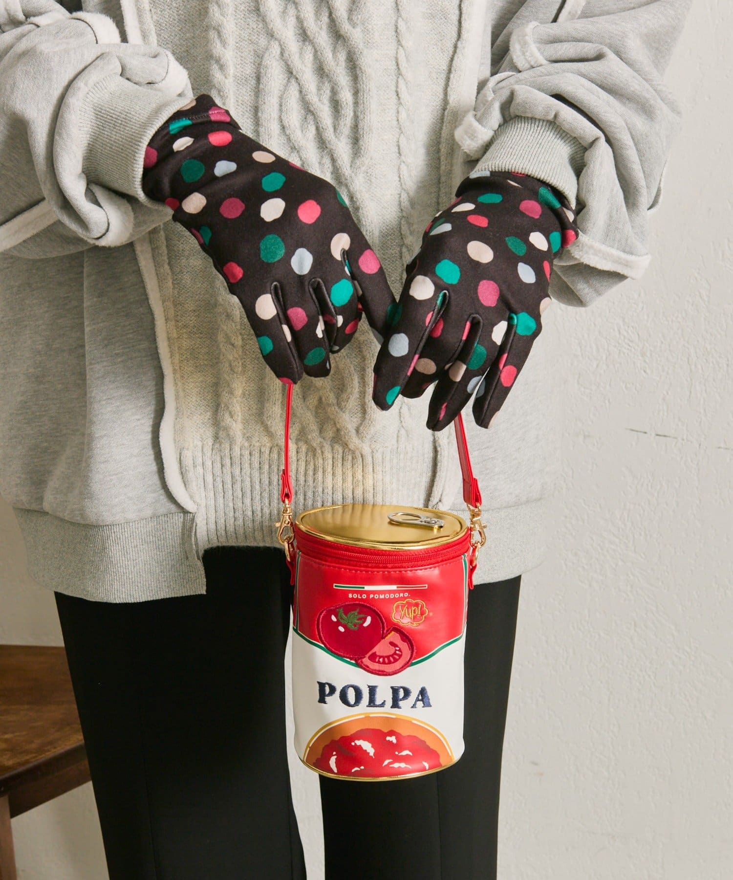 ear PAPILLONNER(イア パピヨネ) 《別注》【yup!（ヤップ）】POLPA BAG /ポルパバッグ