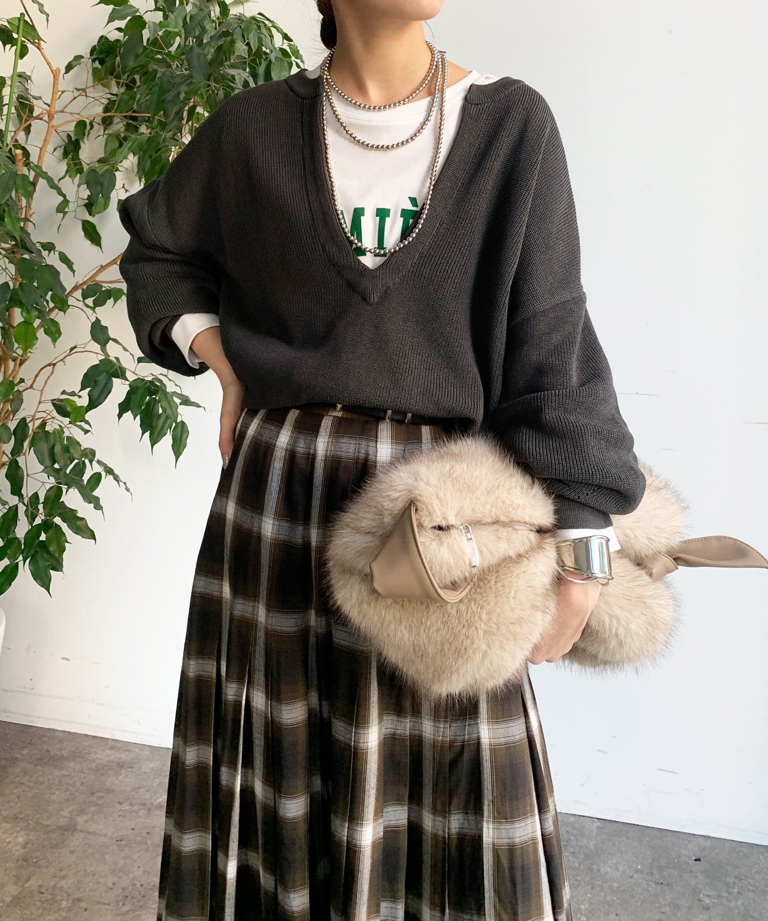 DOUDOU(ドゥドゥ) スキッパープルオーバー